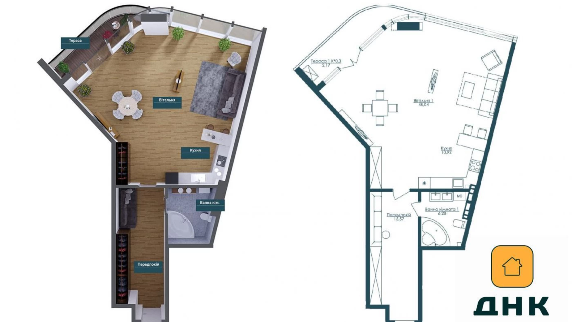 Продається 1-кімнатна квартира 85 кв. м у Одесі, бул. Французький - фото 2