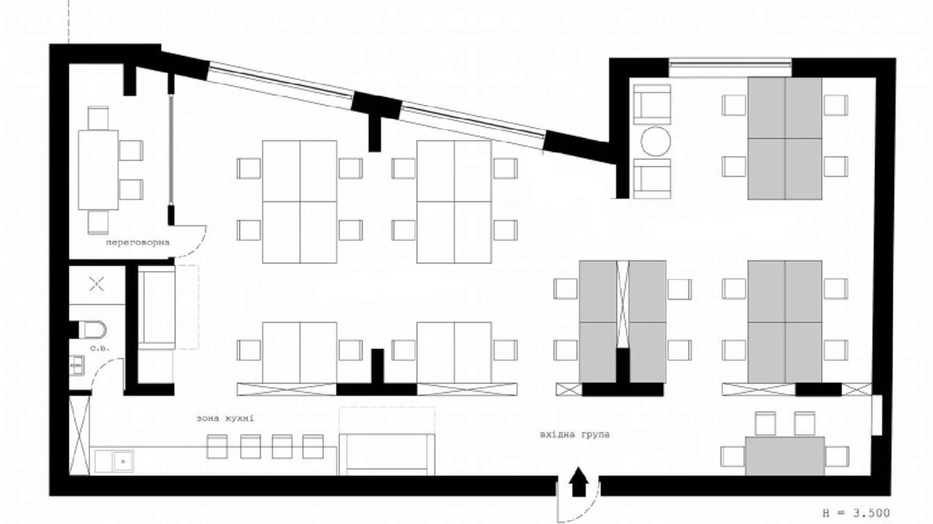 Продается офис 119.6 кв. м в бизнес-центре, цена: 110000 $ - фото 2