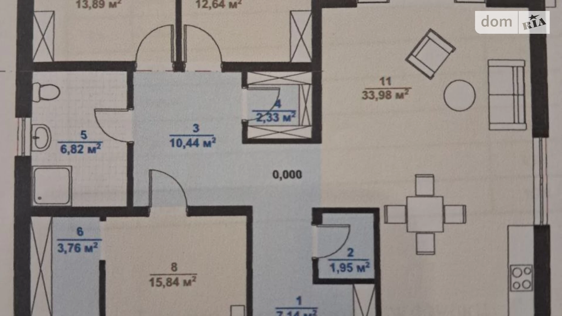 Продається одноповерховий будинок 130 кв. м з каміном, цена: 115000 $ - фото 2