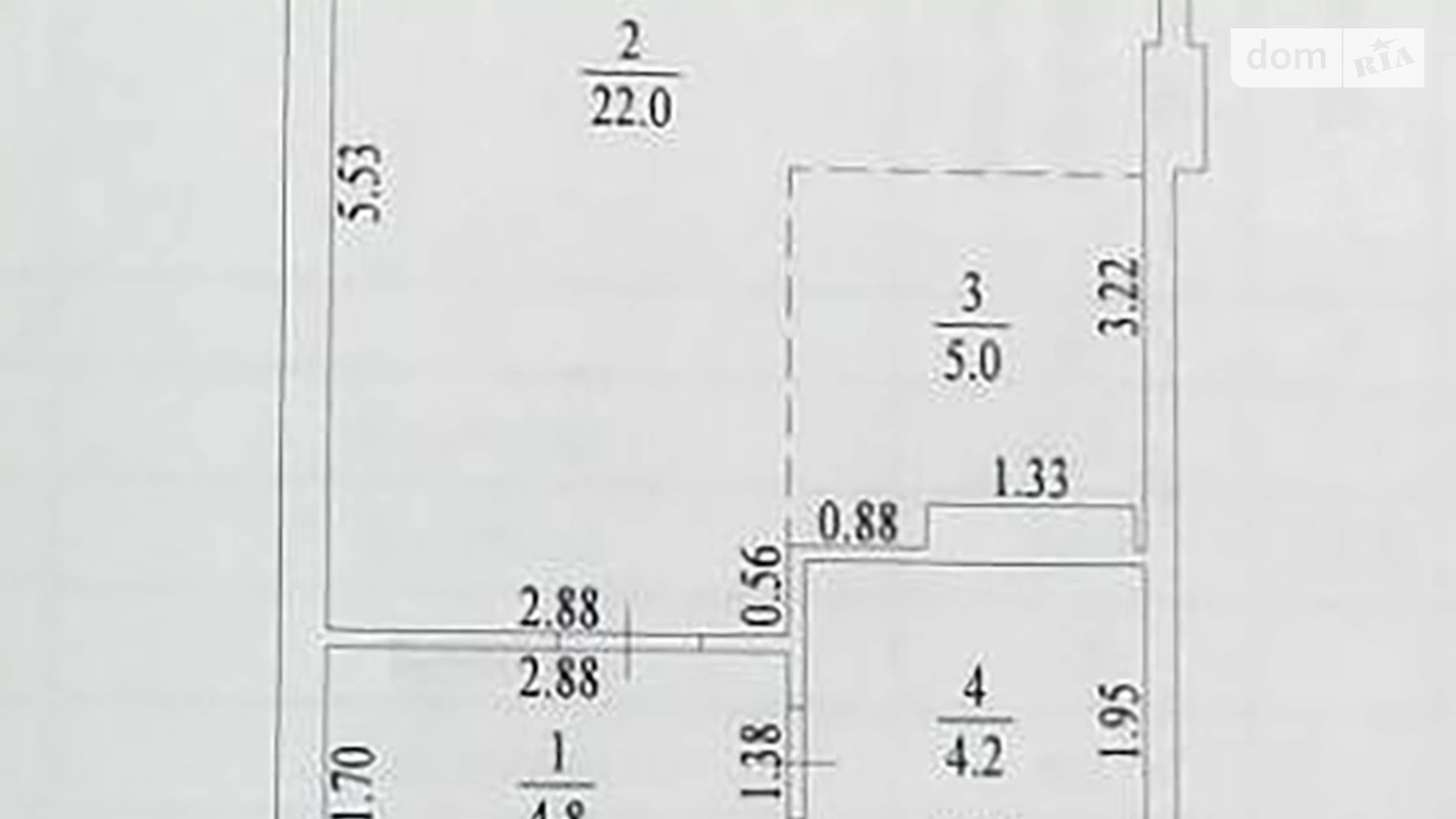 Продається 1-кімнатна квартира 36 кв. м у Одесі, вул. Сегедська - фото 2