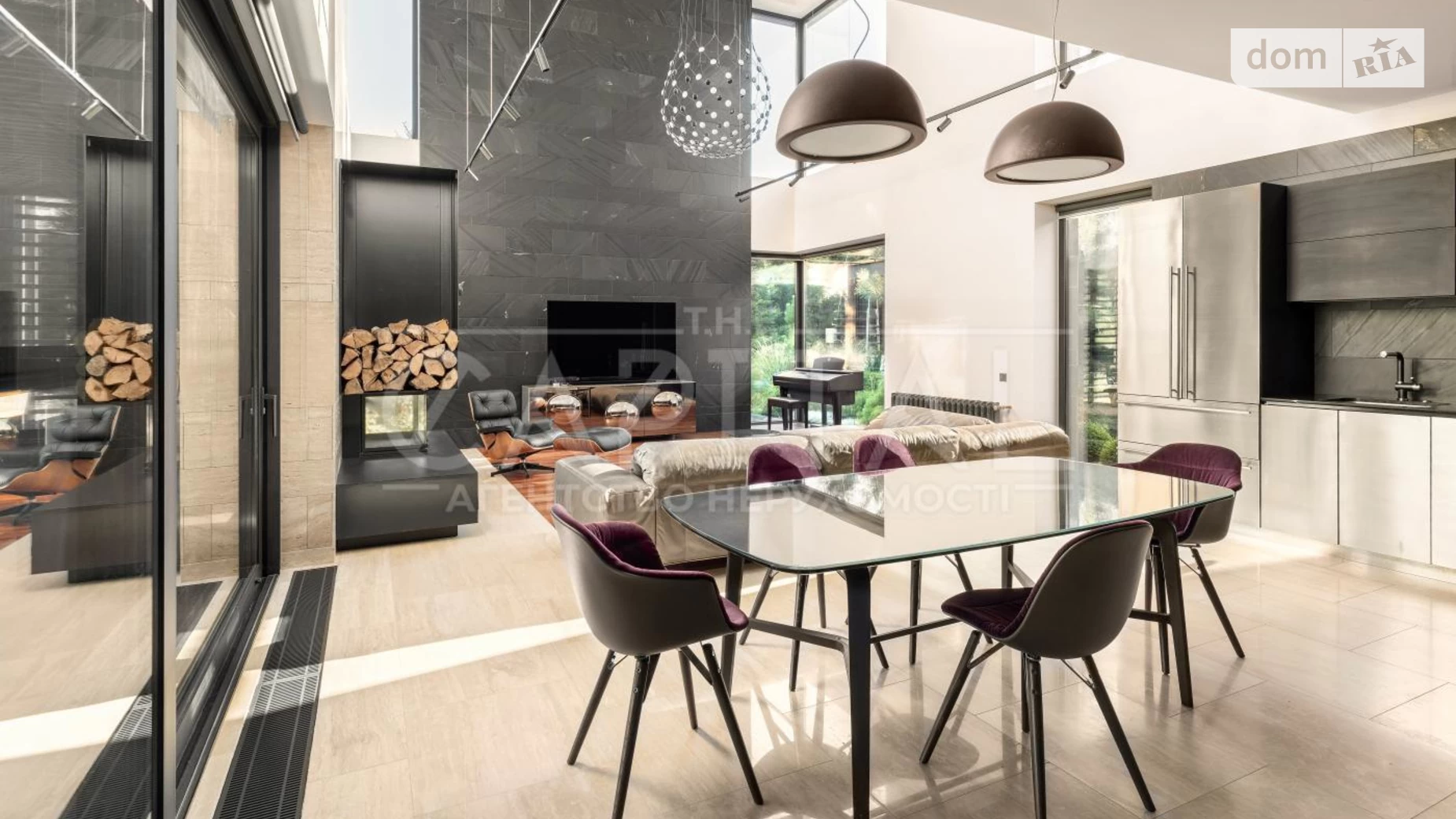 Сдается в аренду дом на 2 этажа 300 кв. м с камином, цена: 9000 $ - фото 3
