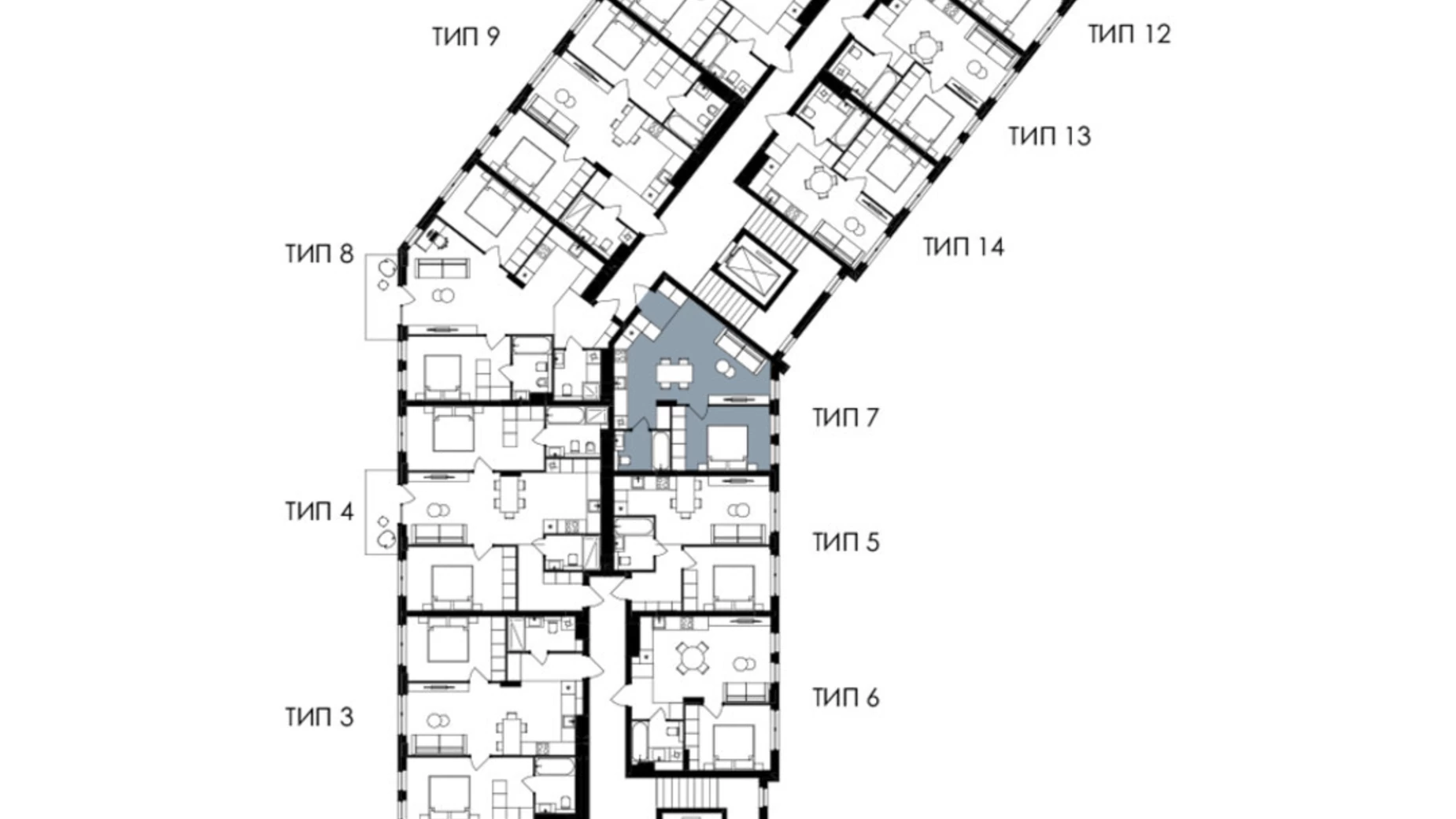 Продается 1-комнатная квартира 46 кв. м в Сокольниках,  - фото 4