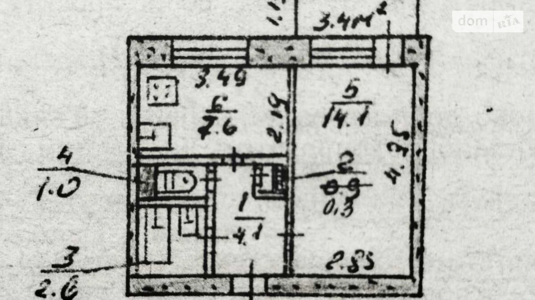 Продается 1-комнатная квартира 31 кв. м в Николаеве, цена: 21000 $ - фото 3