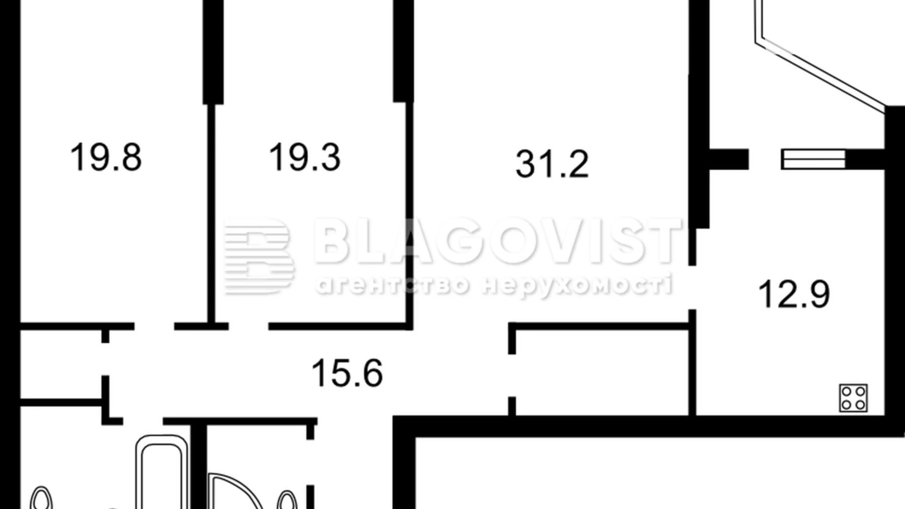 Продается 3-комнатная квартира 115 кв. м в Киеве, ул. Коновальца Евгения, 32Г - фото 2