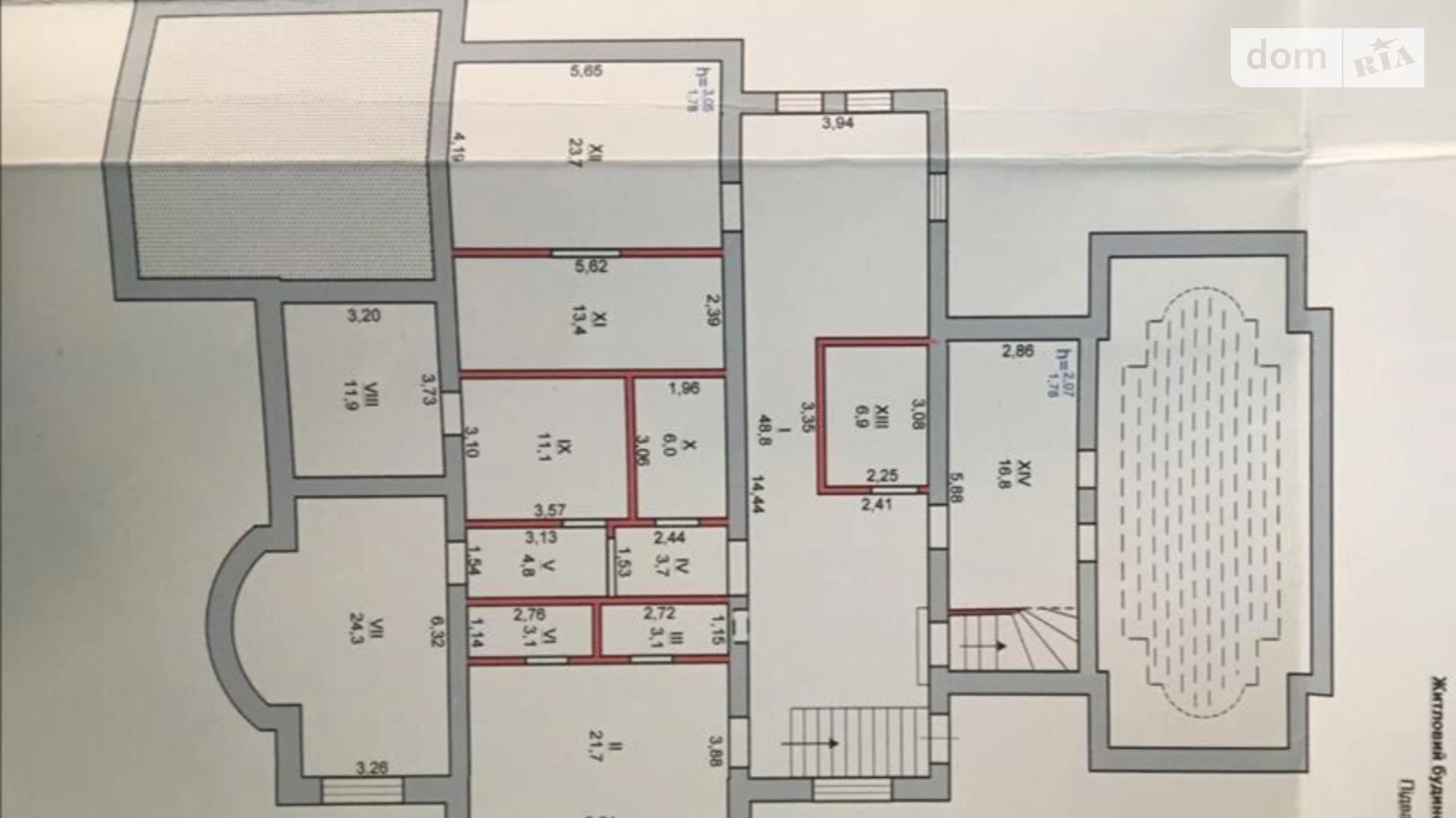 Продается дом на 3 этажа 706 кв. м с террасой, цена: 190000 $ - фото 2