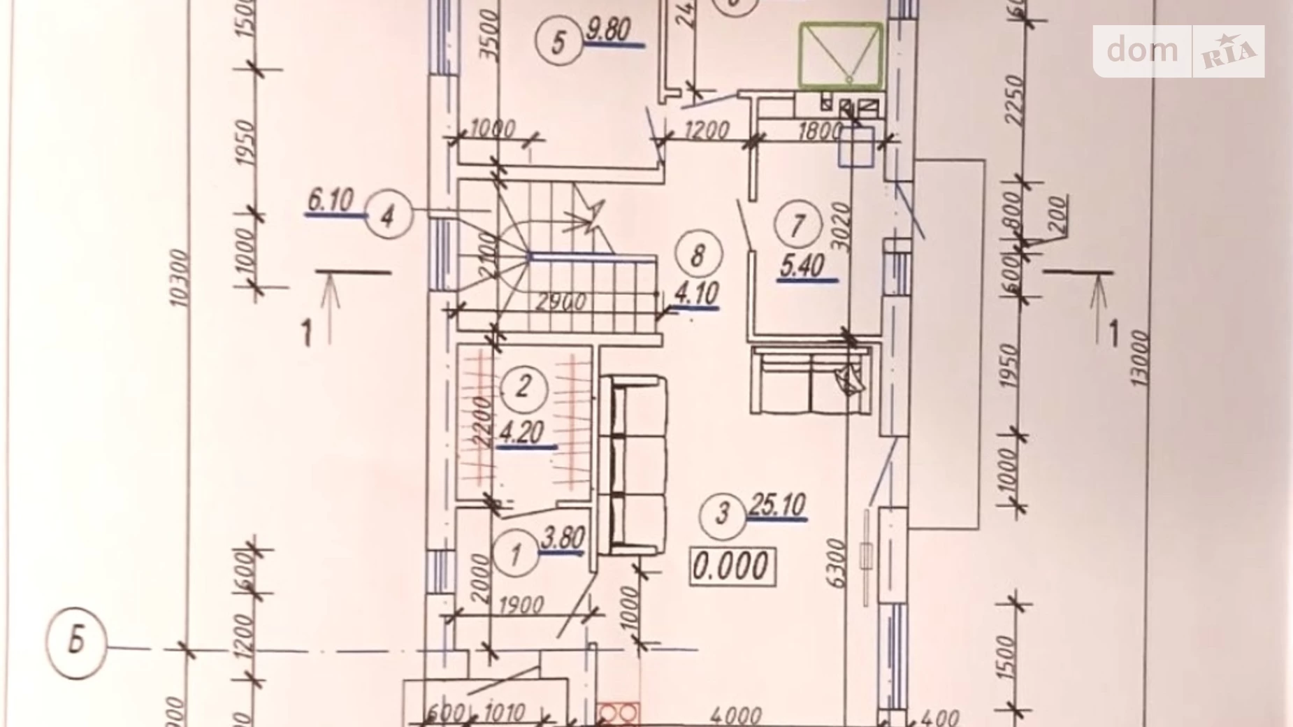 Продается дом на 2 этажа 130 кв. м с гаражом, цена: 120000 $ - фото 3