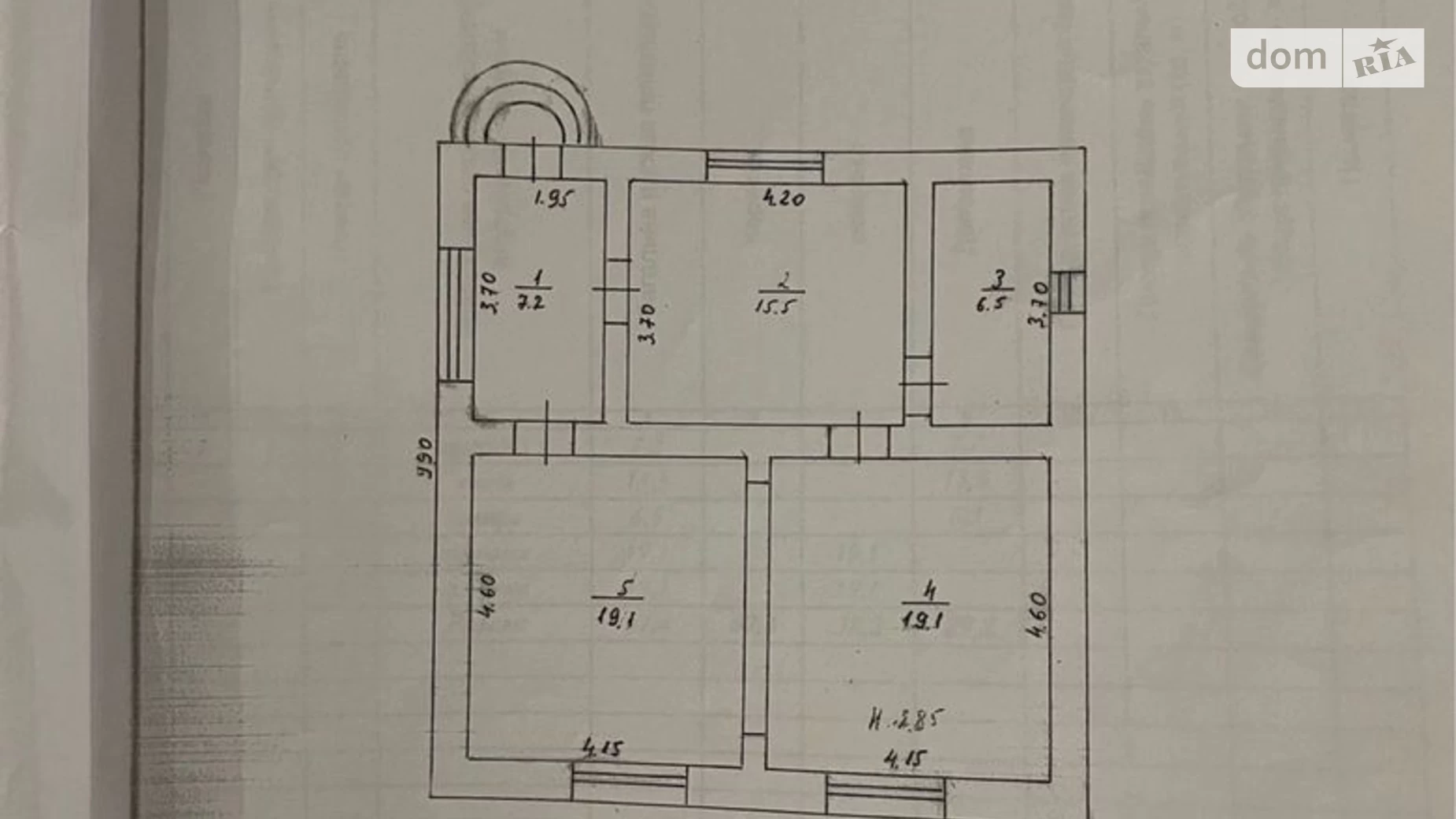 Продається одноповерховий будинок 67.4 кв. м з бесідкою, цена: 17497 $ - фото 3
