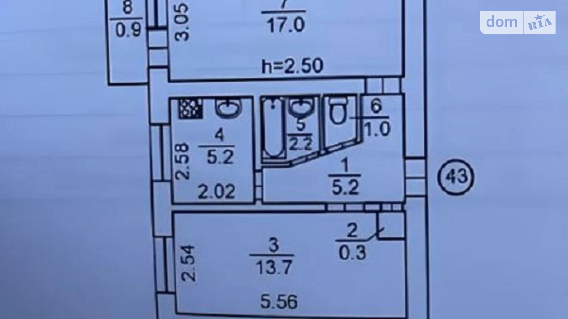 Продается 2-комнатная квартира 45.5 кв. м в Николаеве, ул. Курортная - фото 2