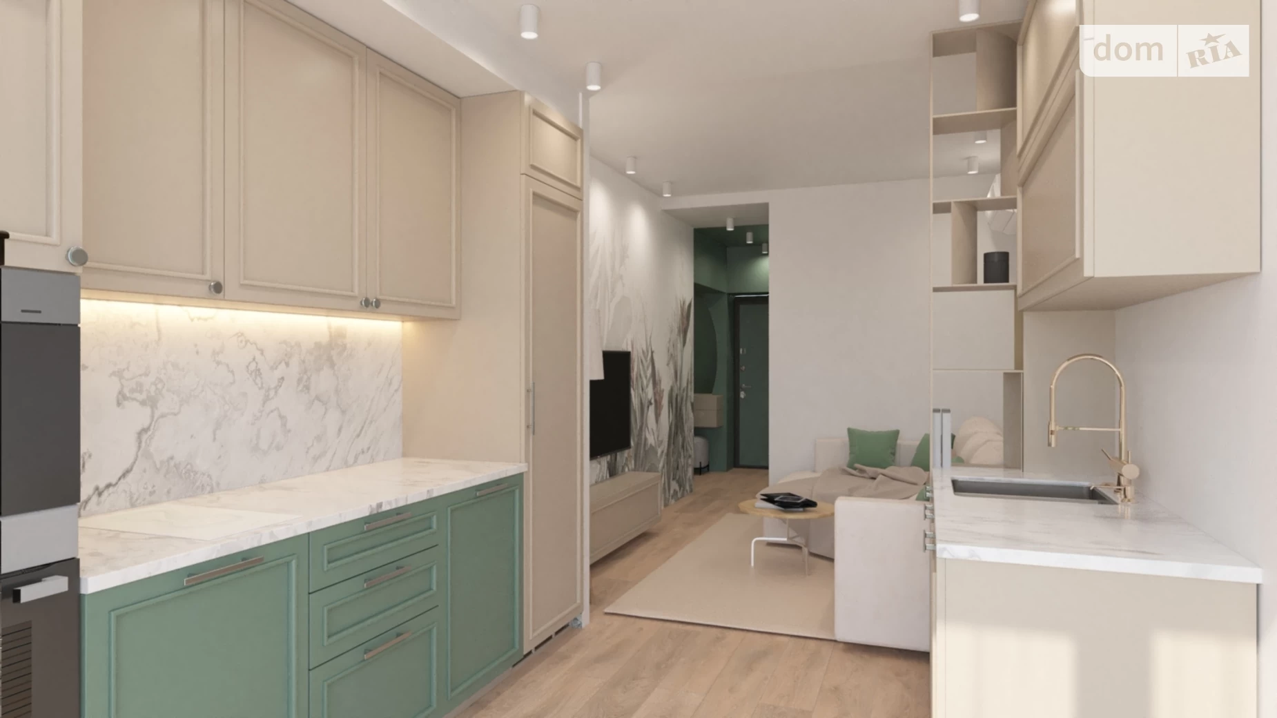 Продается 1-комнатная квартира 52 кв. м в Зазимье, ул. Киевская, 10К - фото 5