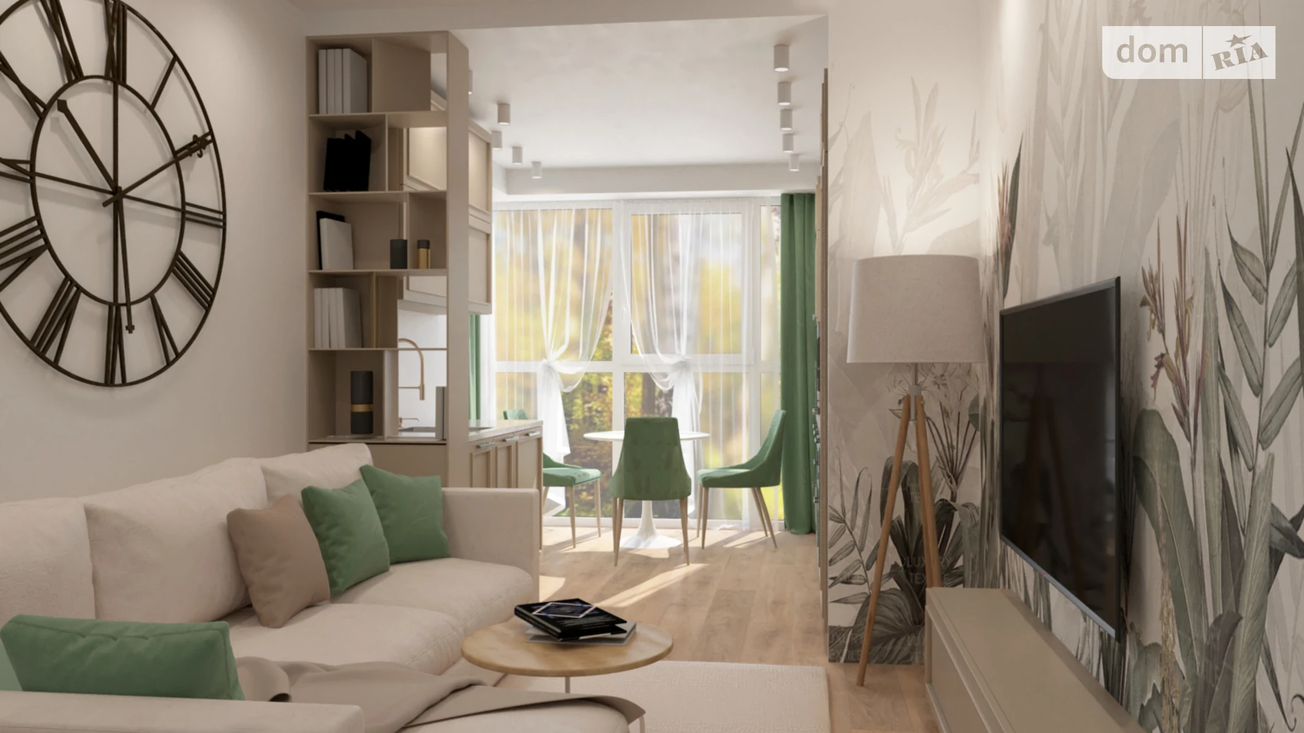 Продається 1-кімнатна квартира 52 кв. м у Зазим'ї, вул. Київська, 10К - фото 2