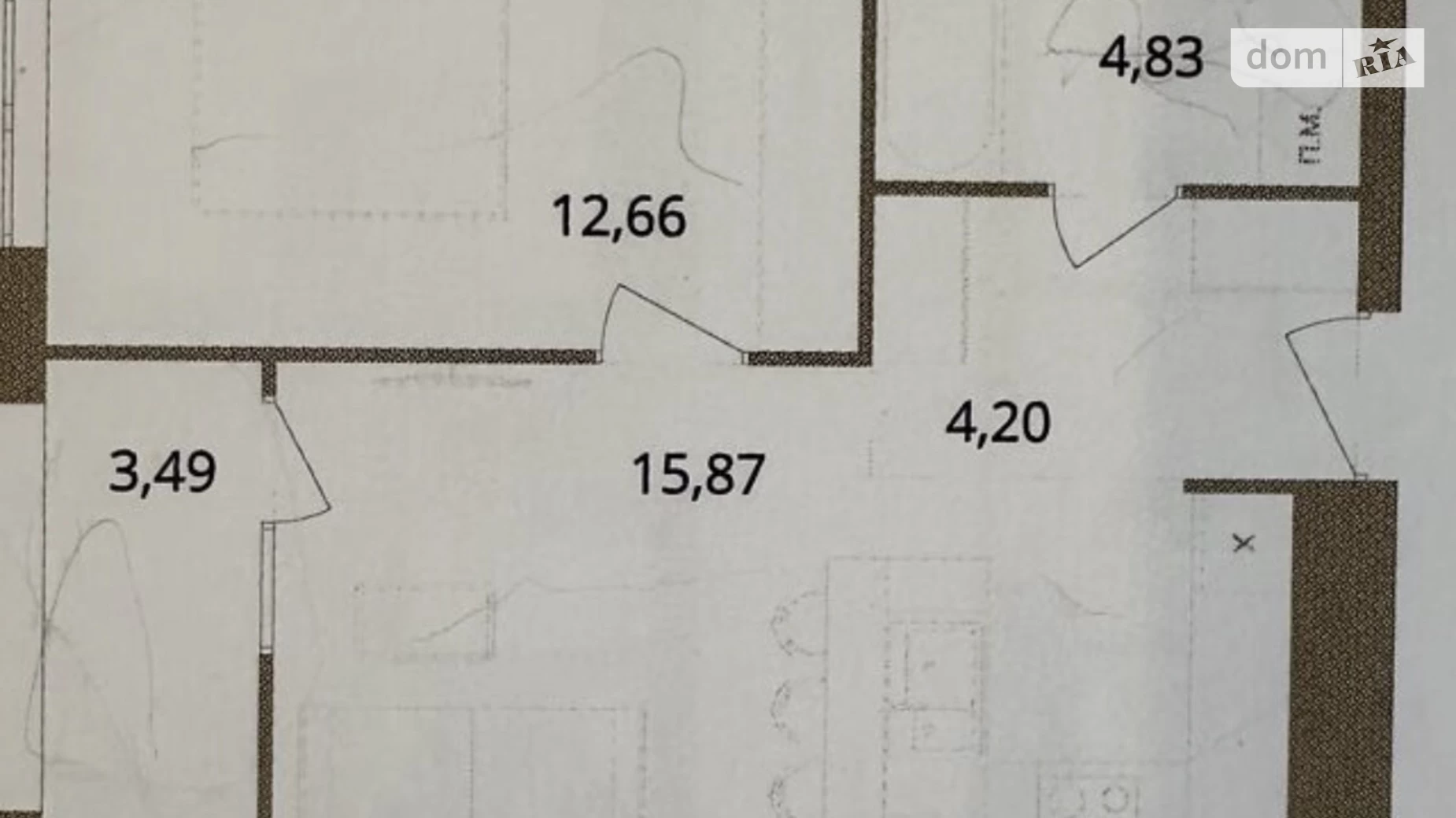 Продається 1-кімнатна квартира 41 кв. м у, цена: 51000 $ - фото 2