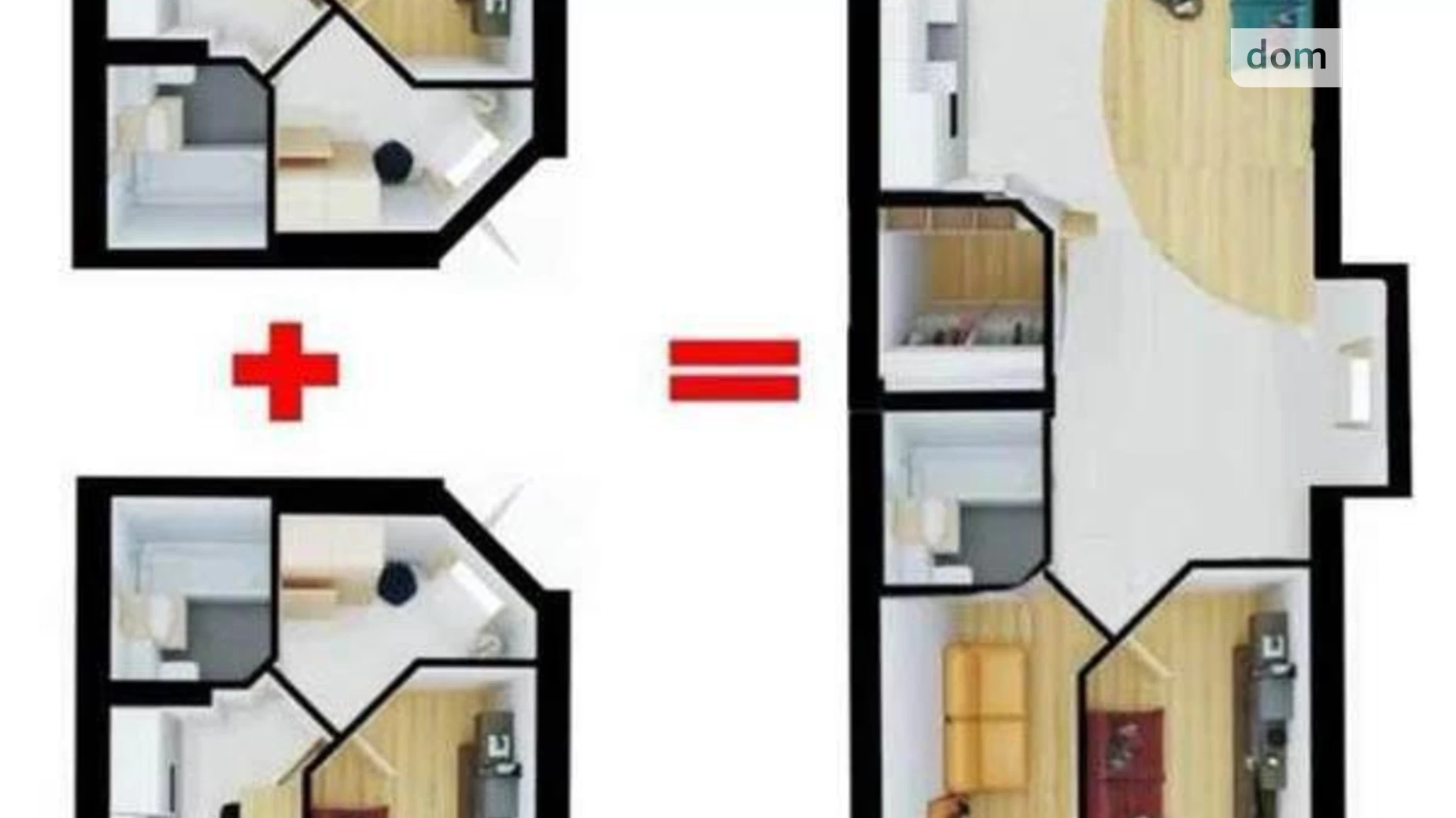 Продается 1-комнатная квартира 33 кв. м в Крюковщине, ул. Богуславская, 3 - фото 2