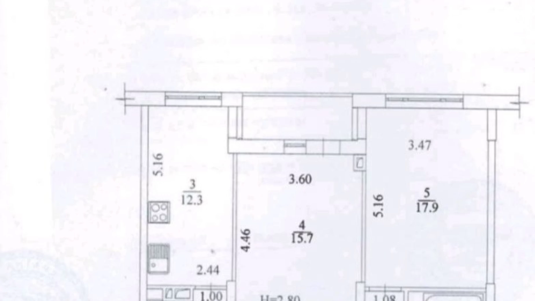Продается 2-комнатная квартира 64 кв. м в Харькове, просп. Героев Харькова(Московский), 156 - фото 3