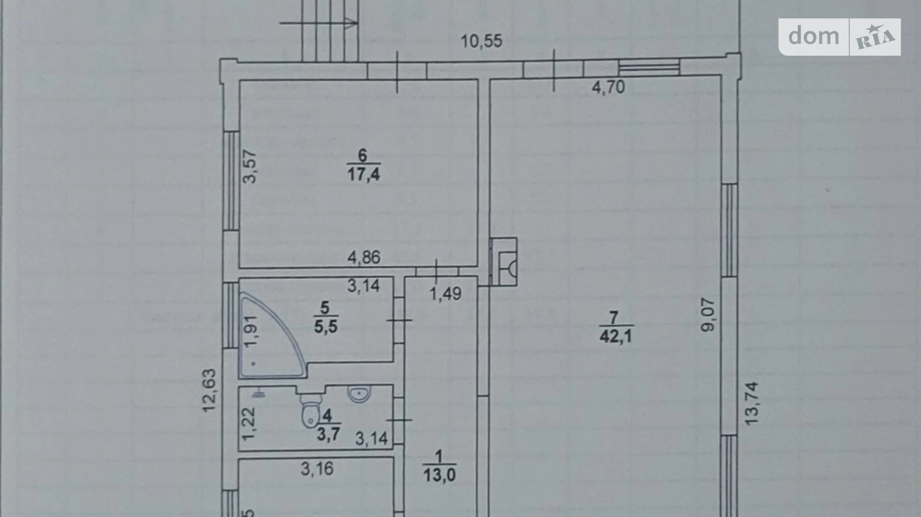 Продается одноэтажный дом 120 кв. м с террасой, цена: 165000 $ - фото 3