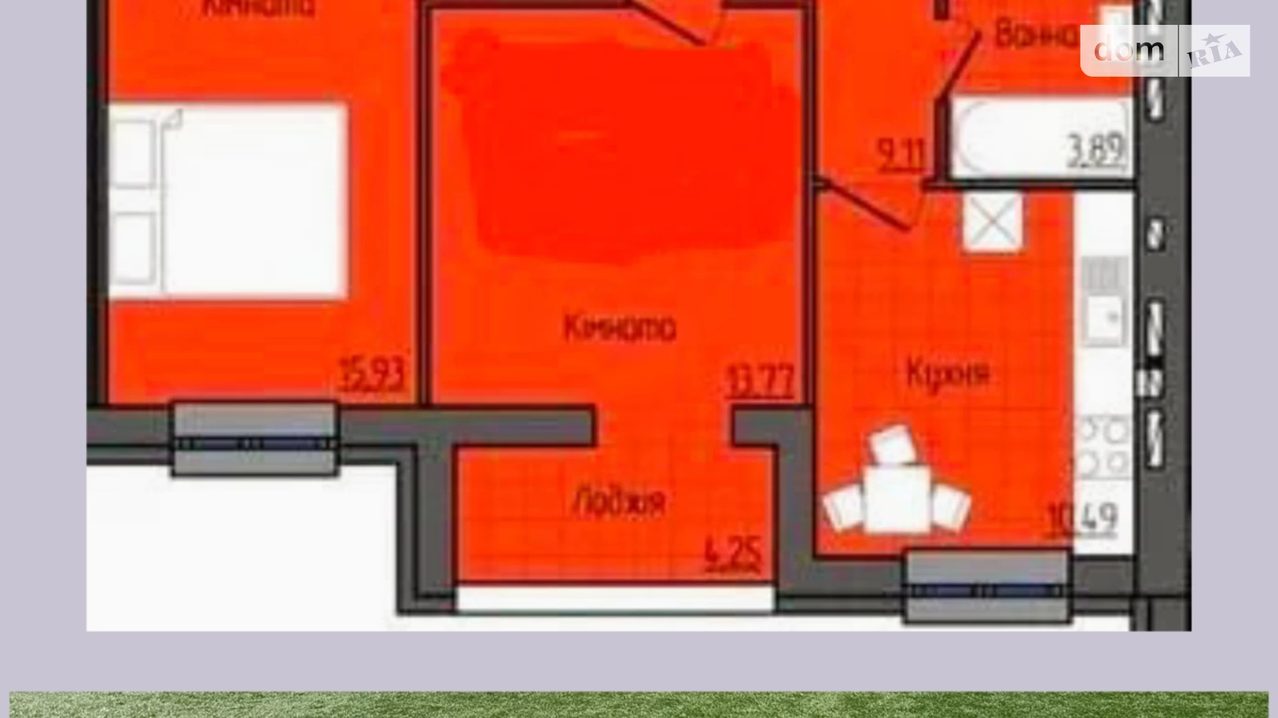 Продається 2-кімнатна квартира 63 кв. м у Житомирі, вул. Домбровського, 3Б корпус 4 - фото 3