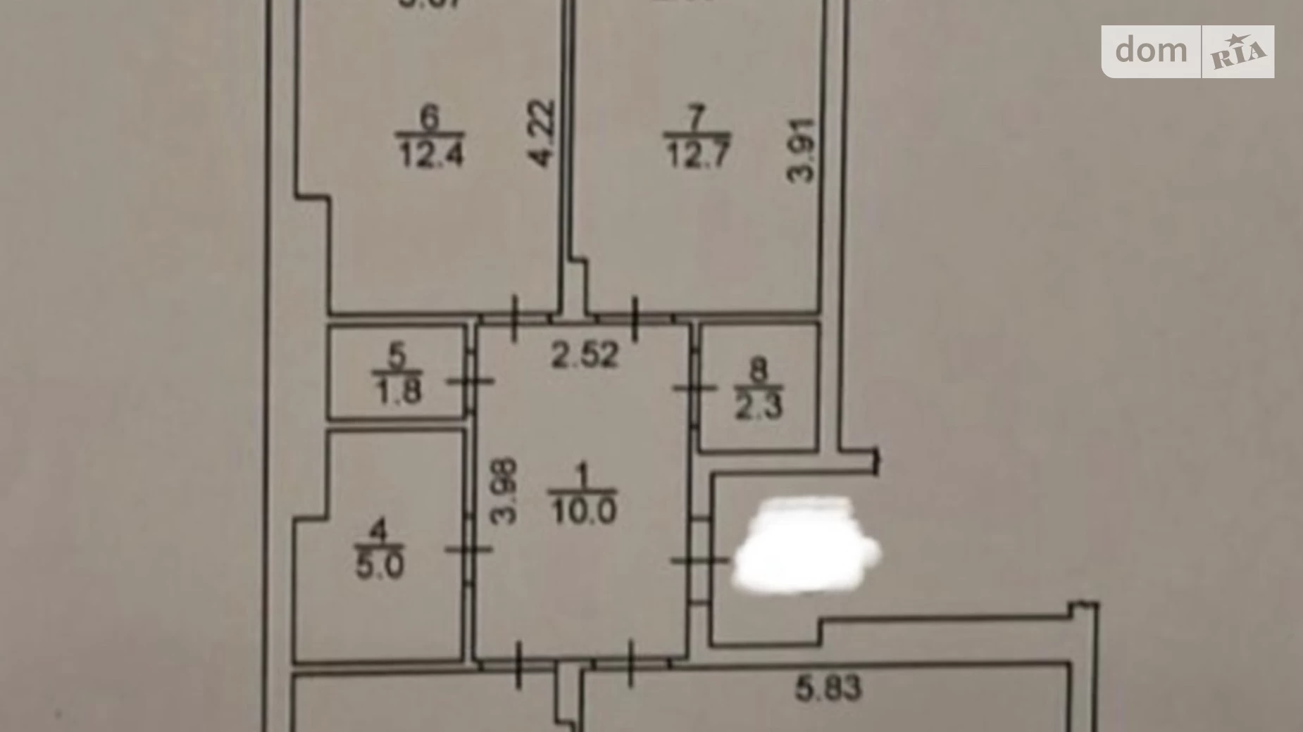 Продається 3-кімнатна квартира 76.8 кв. м у Ірпені, вул. Західна, 4 - фото 3