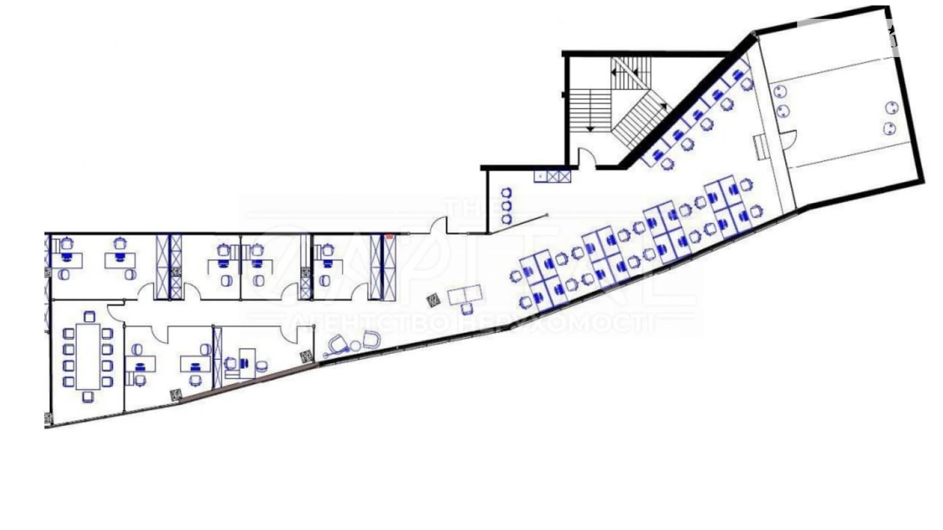 Сдается в аренду офис 345 кв. м в бизнес-центре, цена: 7590 $ - фото 5