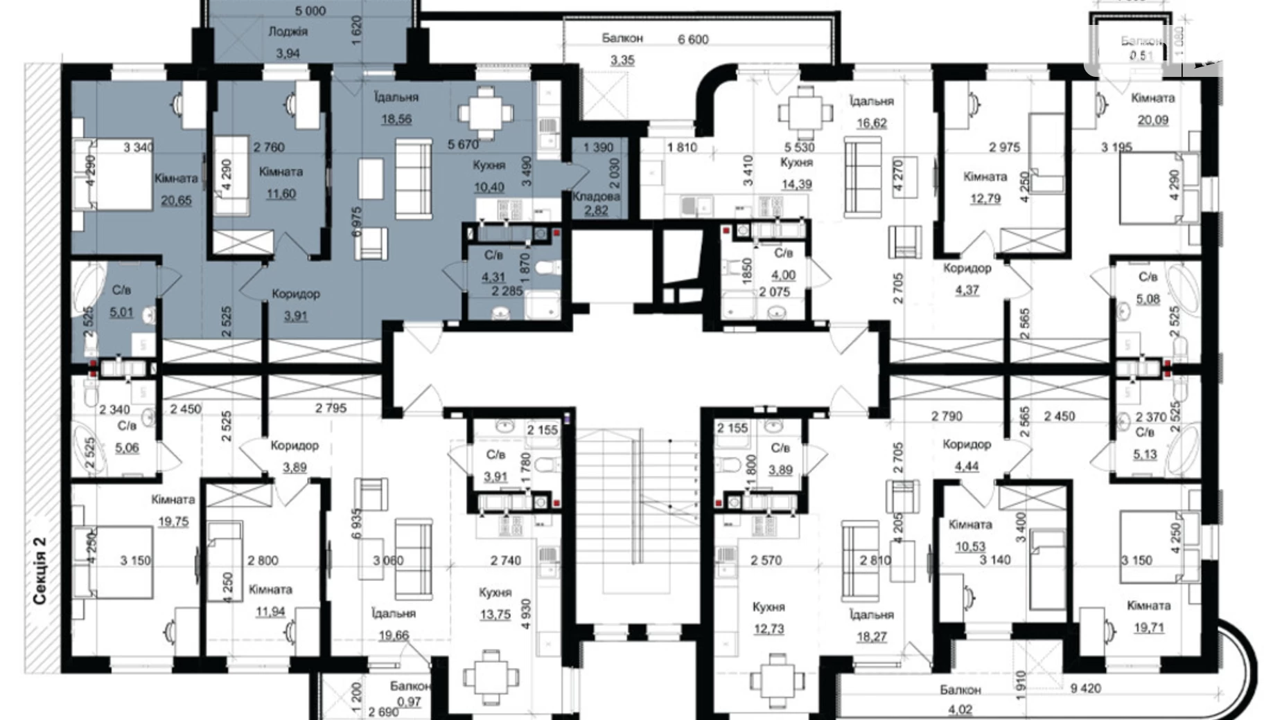 Продается 2-комнатная квартира 81 кв. м в Львове, цена: 128296 $ - фото 2