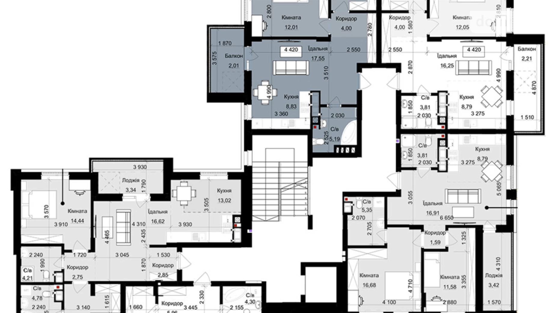 Продается 2-комнатная квартира 74.5 кв. м в Львове, ул. Пасечная, 154 - фото 2