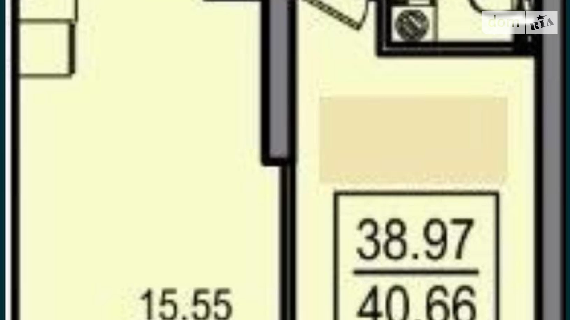 Продается 1-комнатная квартира 40.6 кв. м в Одессе, ул. Дача Ковалевского, 5 - фото 3