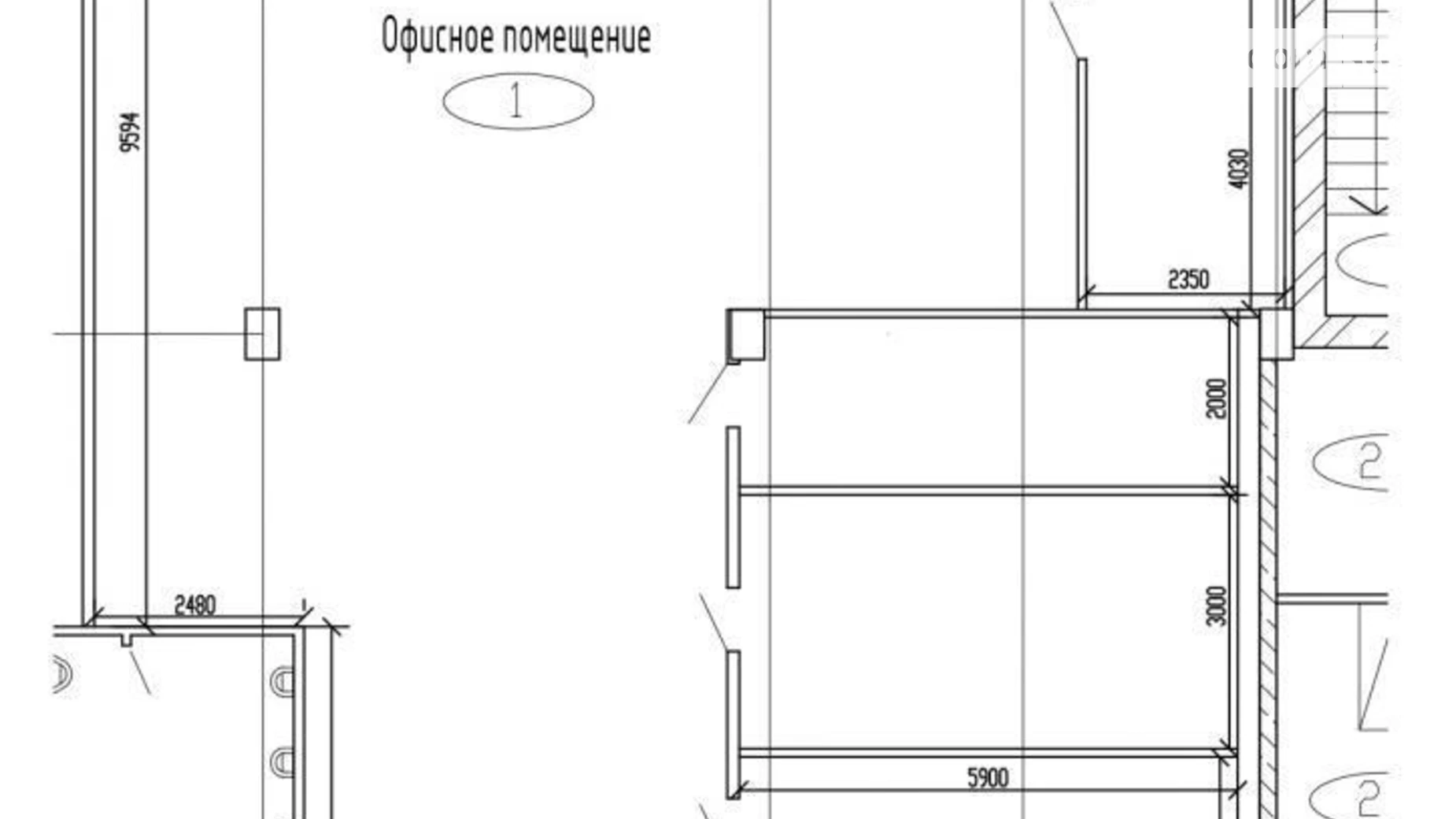 Сдается в аренду офис 235 кв. м в бизнес-центре, цена: 58750 грн - фото 2