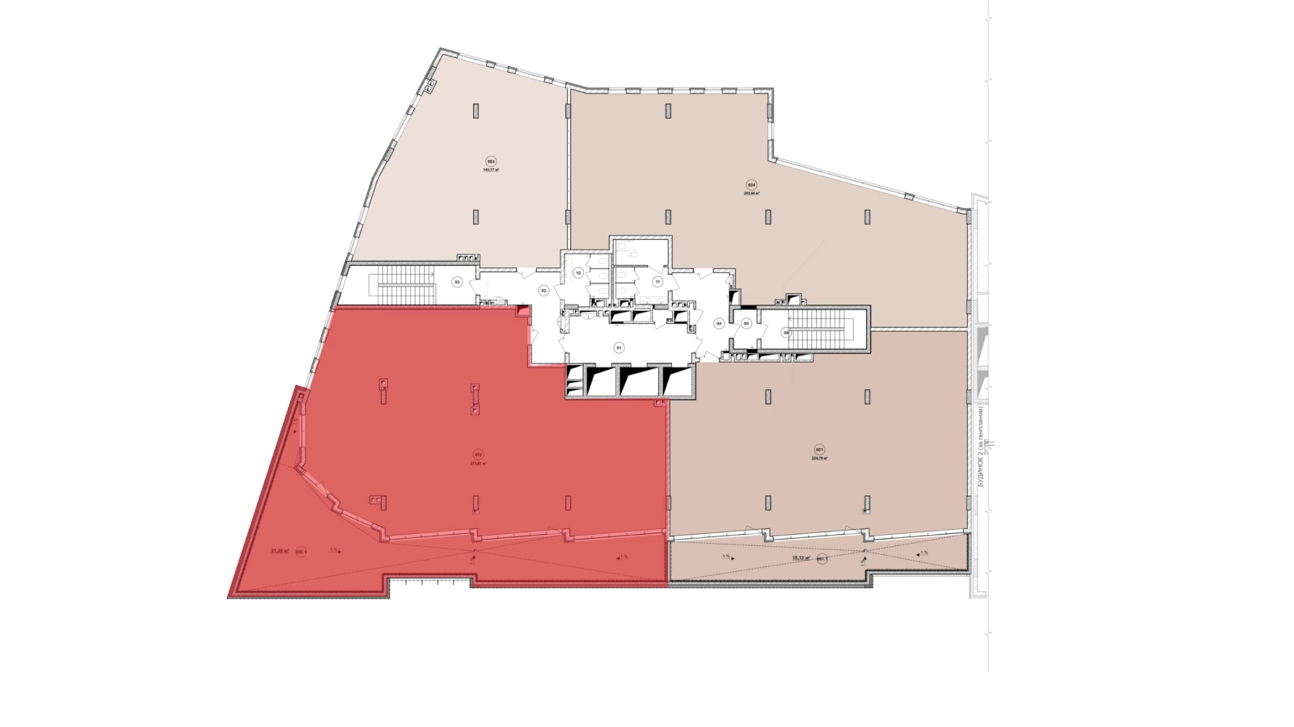 Продается офис 306.4 кв. м в бизнес-центре, цена: 612800 $ - фото 5