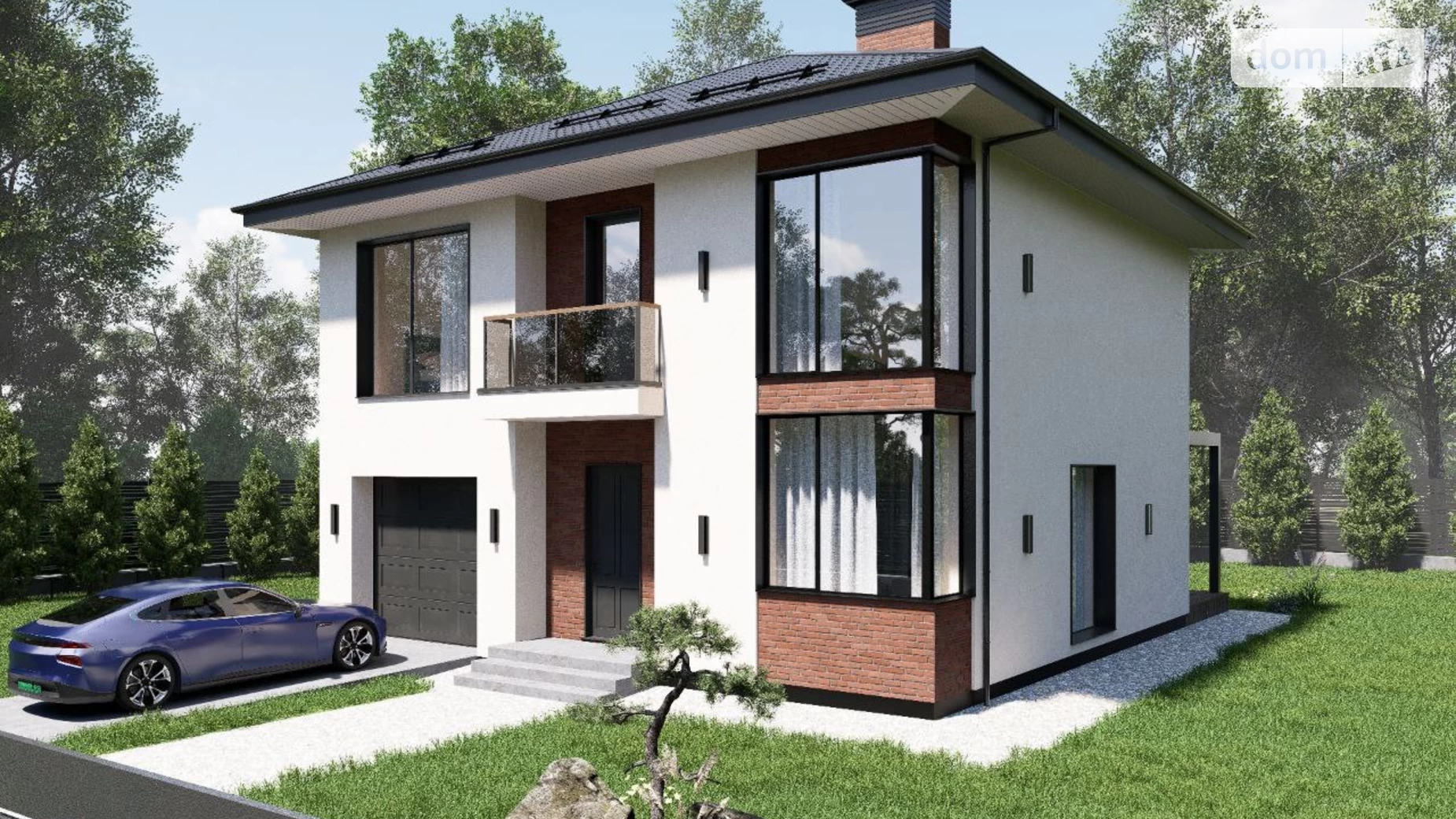Продается дом на 2 этажа 156 кв. м с балконом, цена: 170000 $ - фото 2