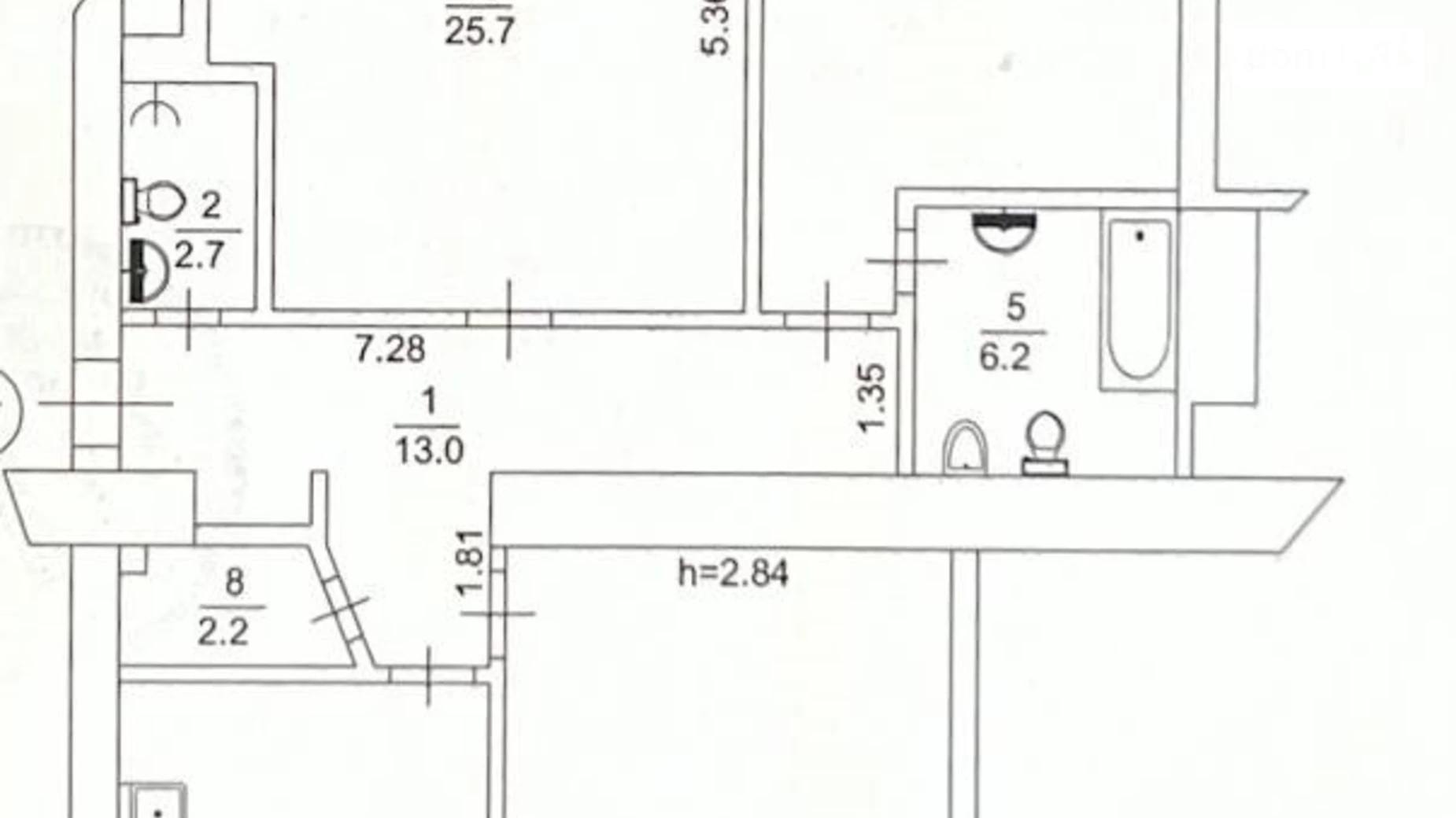 Продается 3-комнатная квартира 128 кв. м в Киеве, ул. Панаса Мирного, 12 - фото 5