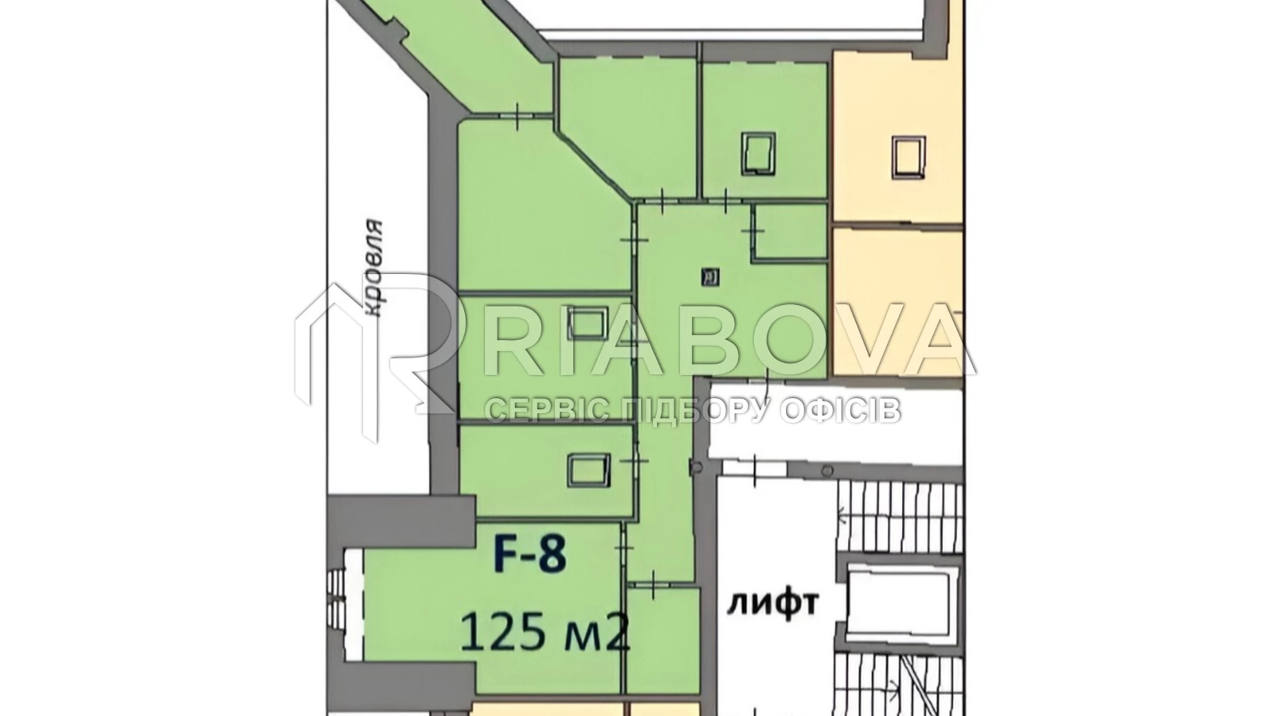 Здається в оренду офіс 125 кв. м в бізнес-центрі, цена: 1875 $ - фото 4