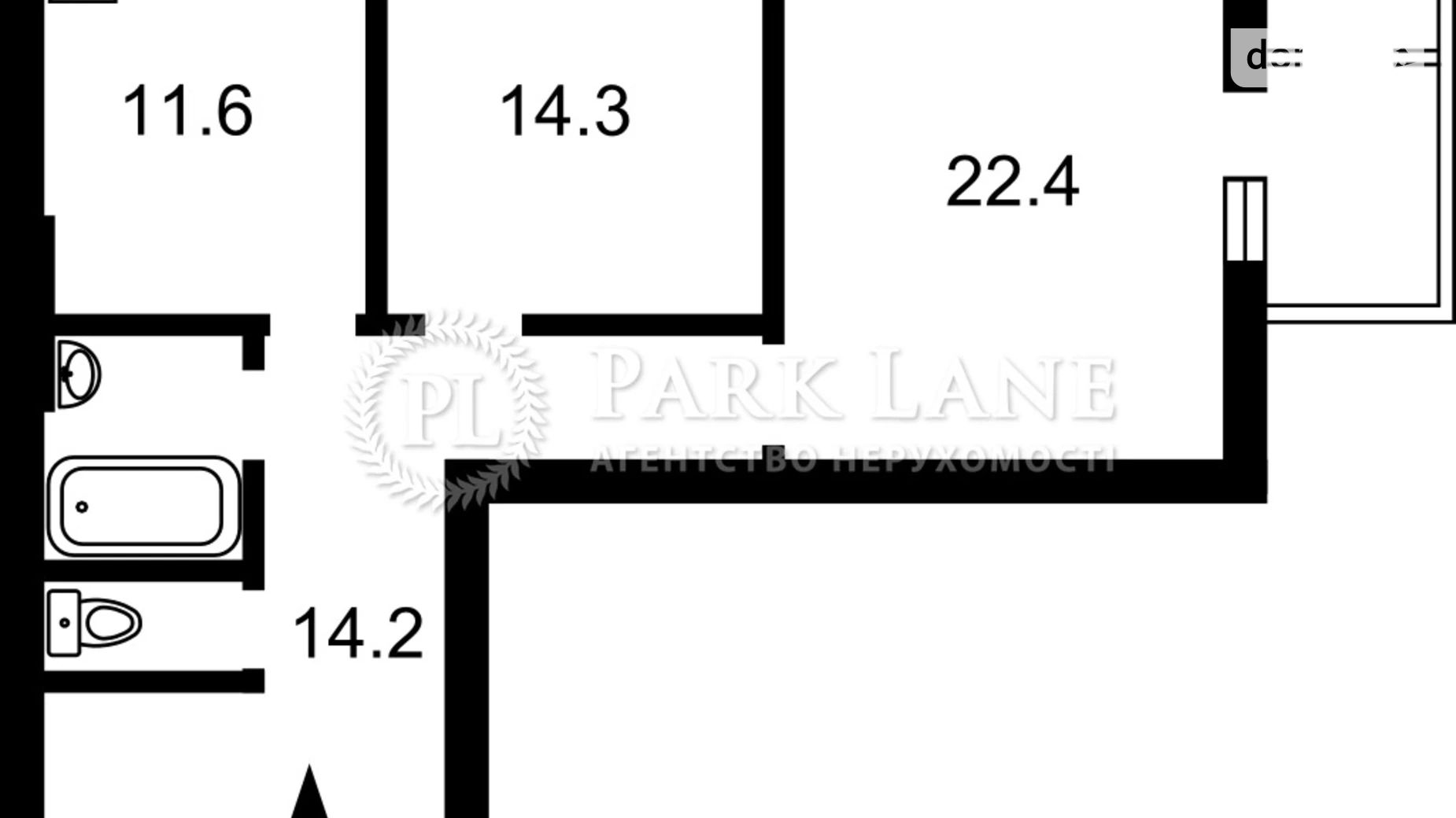 Продается 2-комнатная квартира 71.2 кв. м в Киеве, ул. Бориспольская, 25А - фото 2