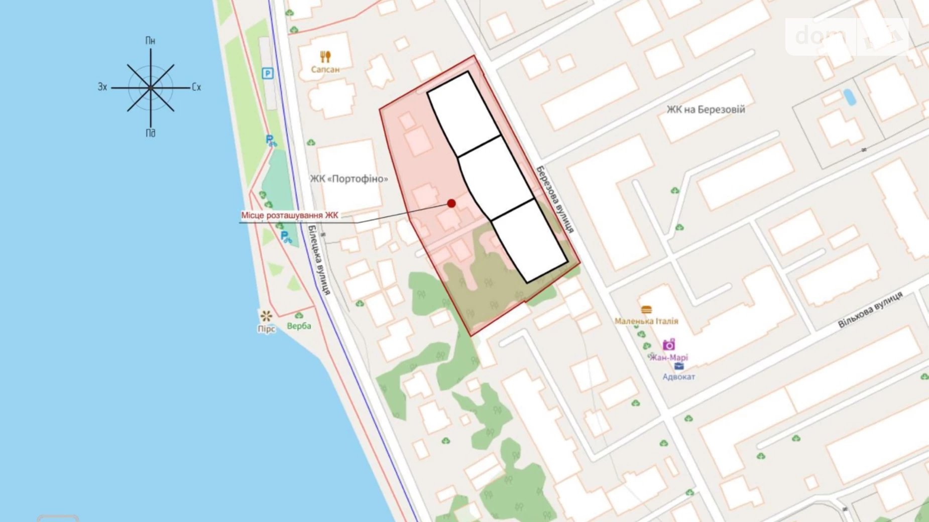 1-комнатная квартира 59.22 кв. м в Тернополе, ул. Березовая, 43 - фото 5