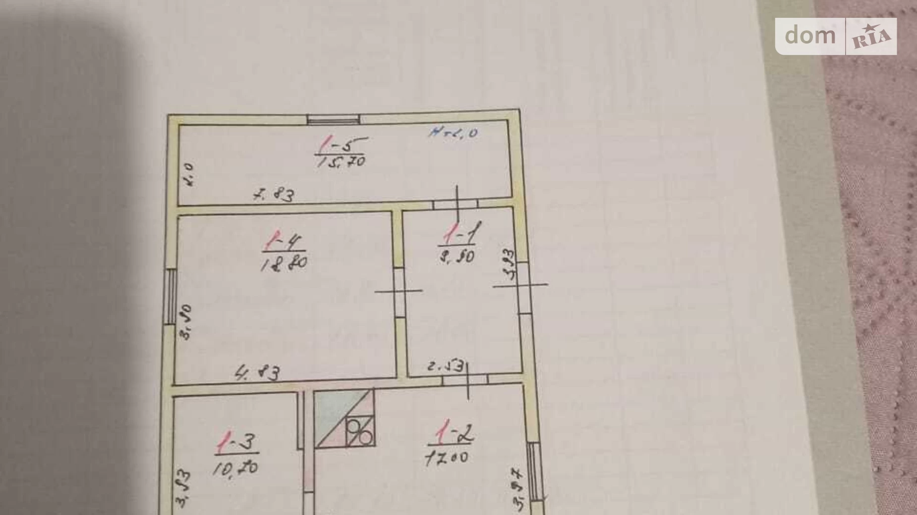 Продается одноэтажный дом 72 кв. м с камином, цена: 11999 $ - фото 2