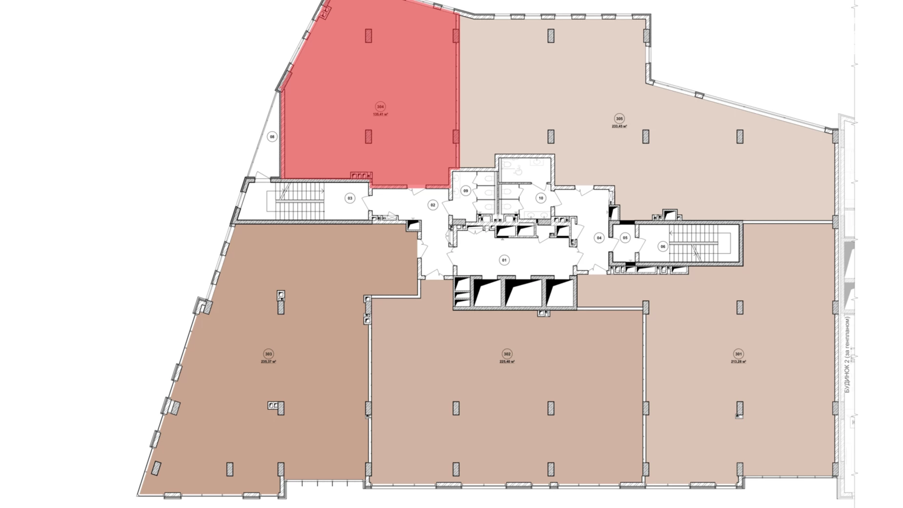 Продается офис 135.41 кв. м в бизнес-центре, цена: 270820 $ - фото 3