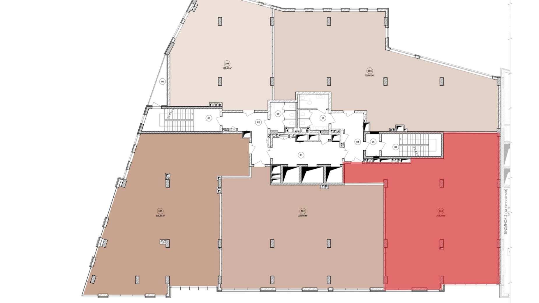 Продается офис 213.28 кв. м в бизнес-центре, цена: 426560 $ - фото 2