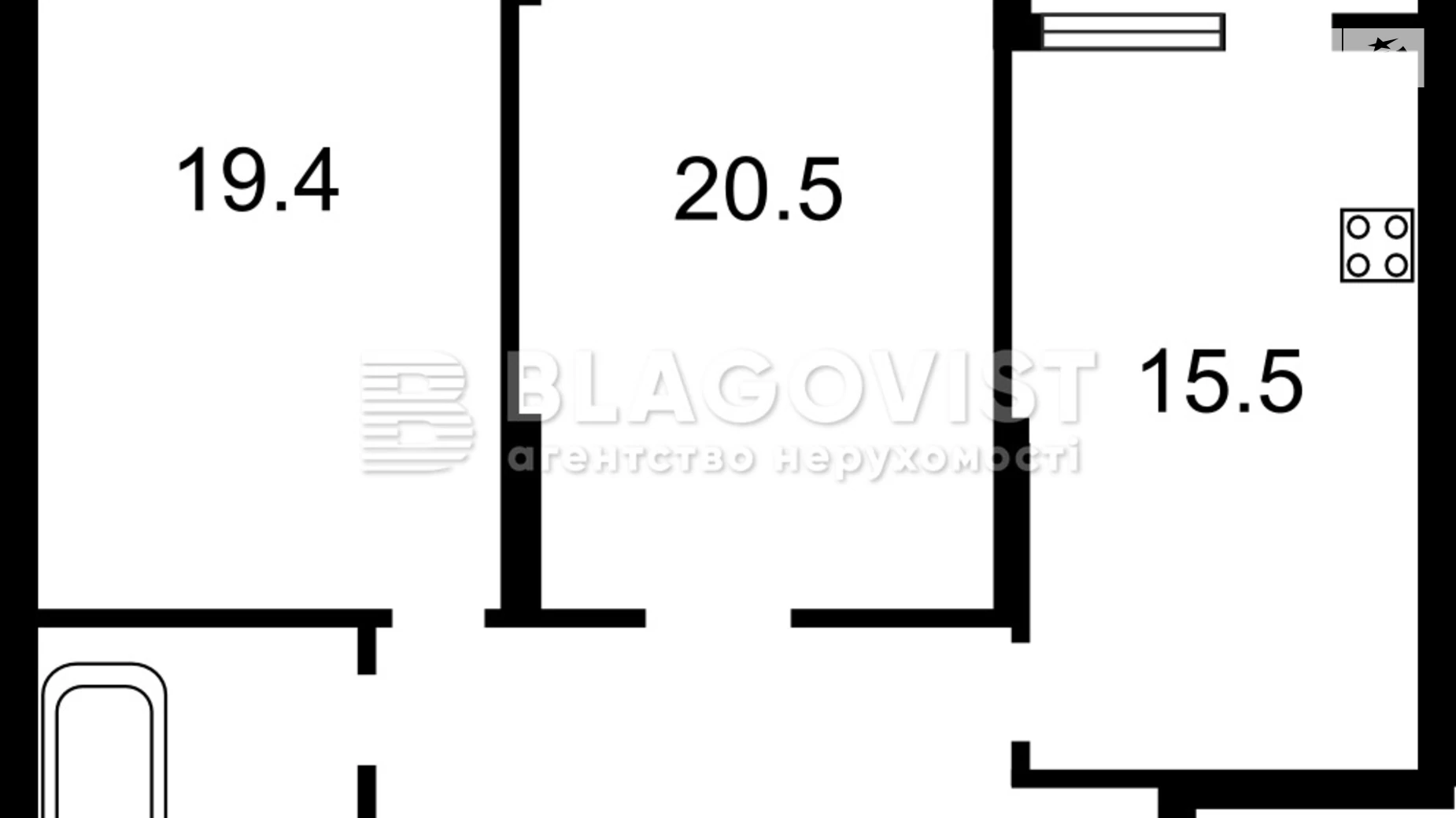Продается 2-комнатная квартира 80.1 кв. м в Киеве, цена: 115000 $ - фото 2