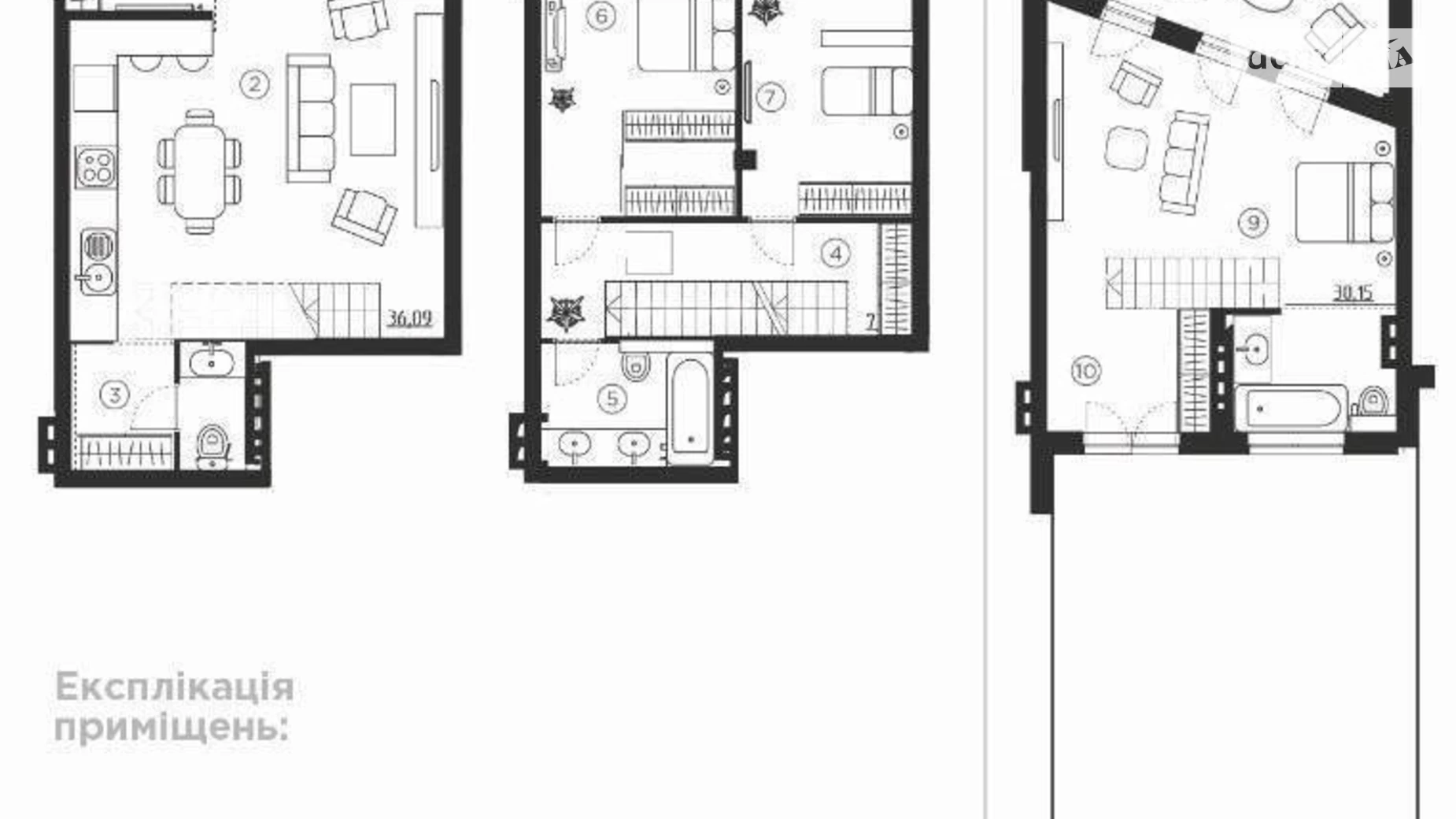 Гостомель Таунхаус Parktown, цена: 95000 $ - фото 4