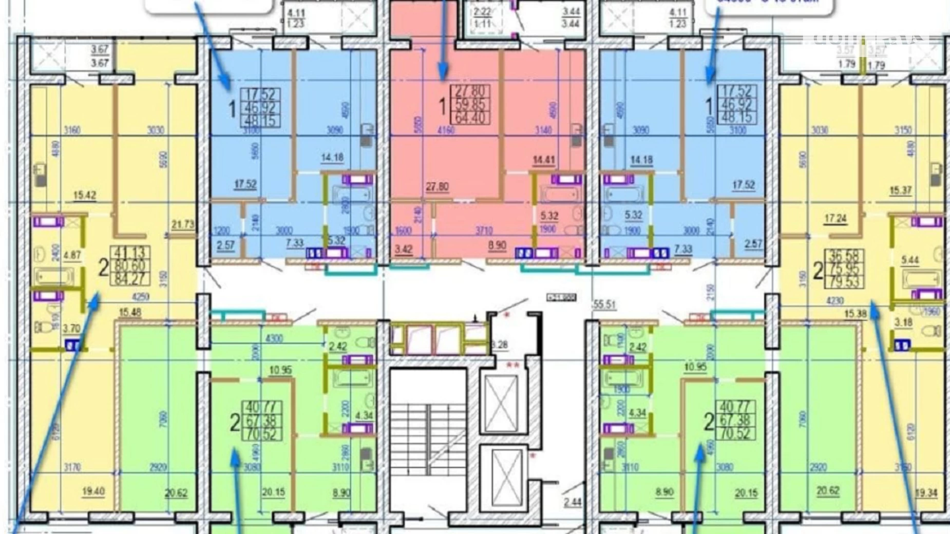 Продается 1-комнатная квартира 48 кв. м в Харькове, ул. Клочковская, 98А - фото 4
