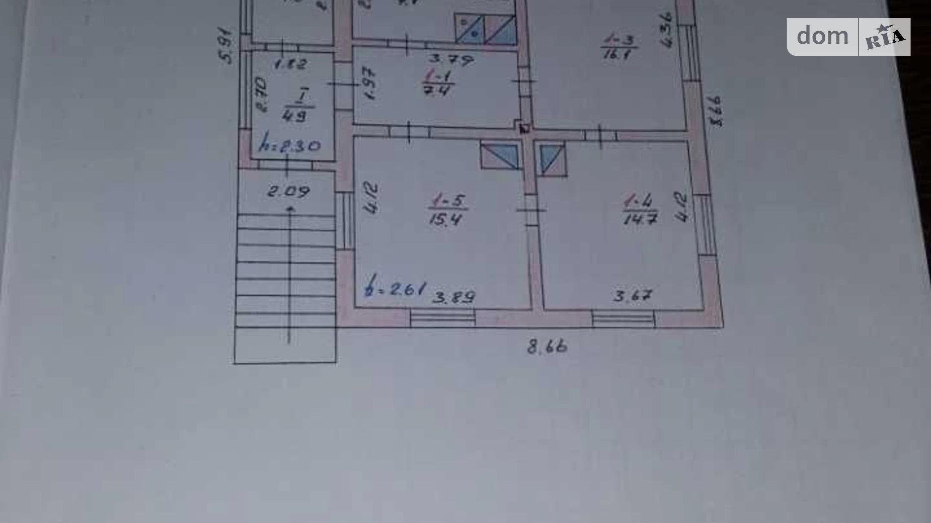 Продается одноэтажный дом 70.1 кв. м с террасой, цена: 9000 $ - фото 3