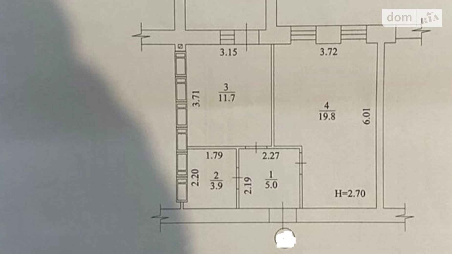 Продается 1-комнатная квартира 42.2 кв. м в Харькове, ул. Заливная, 10 - фото 2