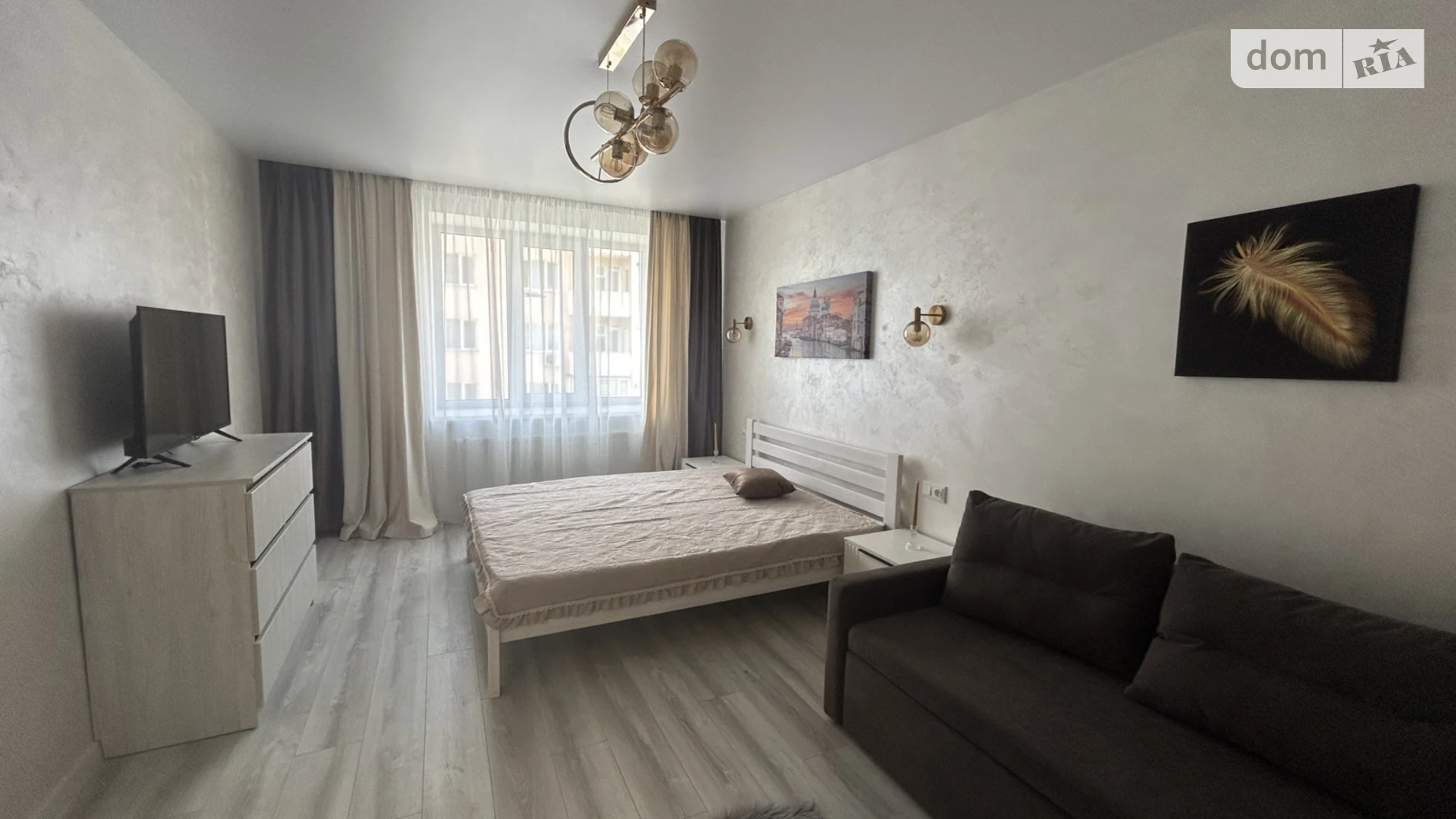 1-комнатная квартира 42 кв. м в Тернополе - фото 4