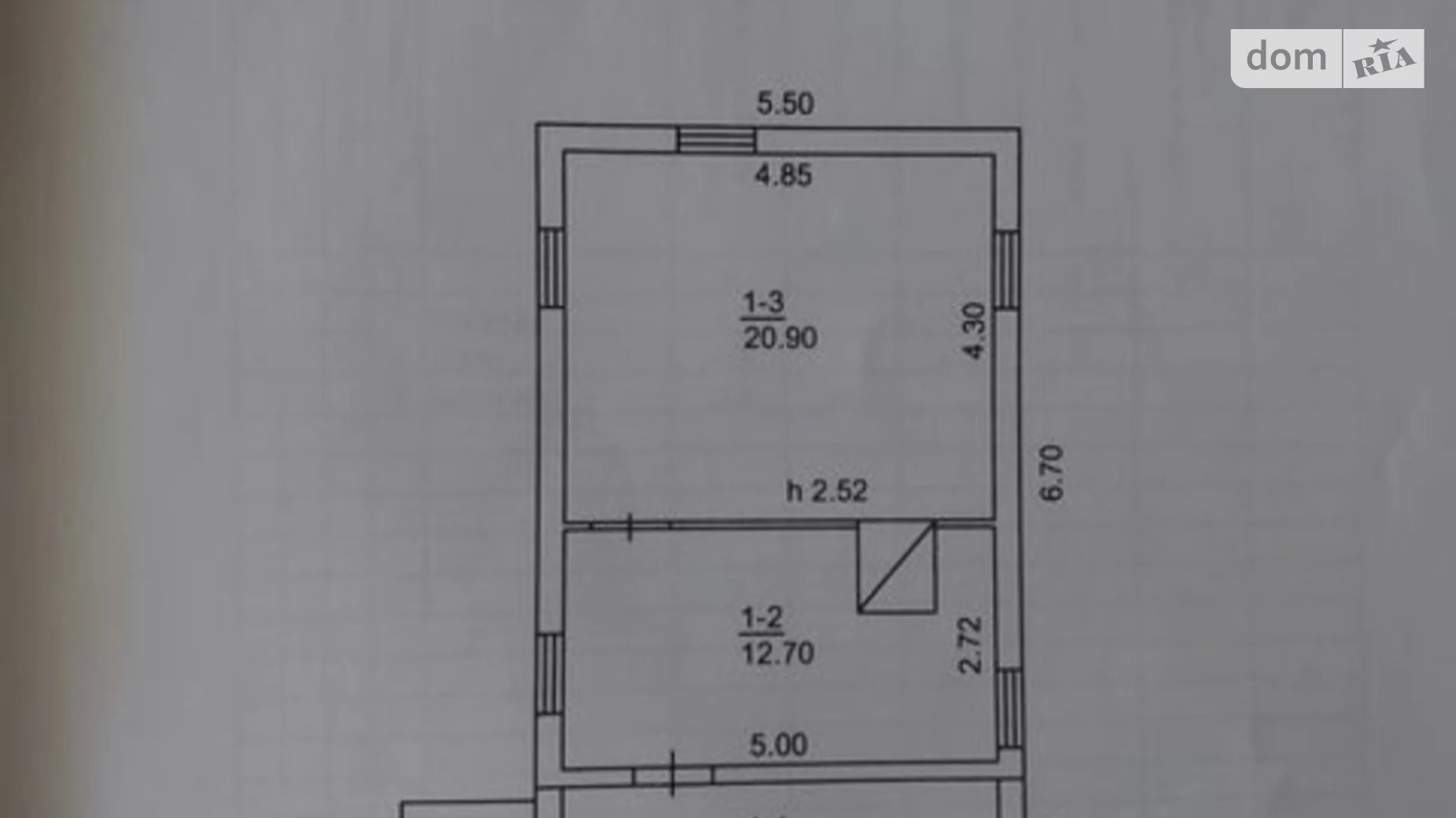 Продается одноэтажный дом 42.9 кв. м с террасой, цена: 12000 $ - фото 3