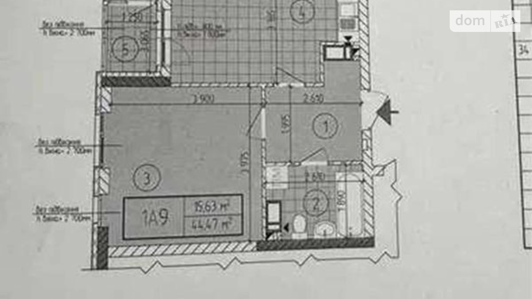 Продается 1-комнатная квартира 44 кв. м в Киеве, ул. Глеба Бабича(Канальная), 8 - фото 4