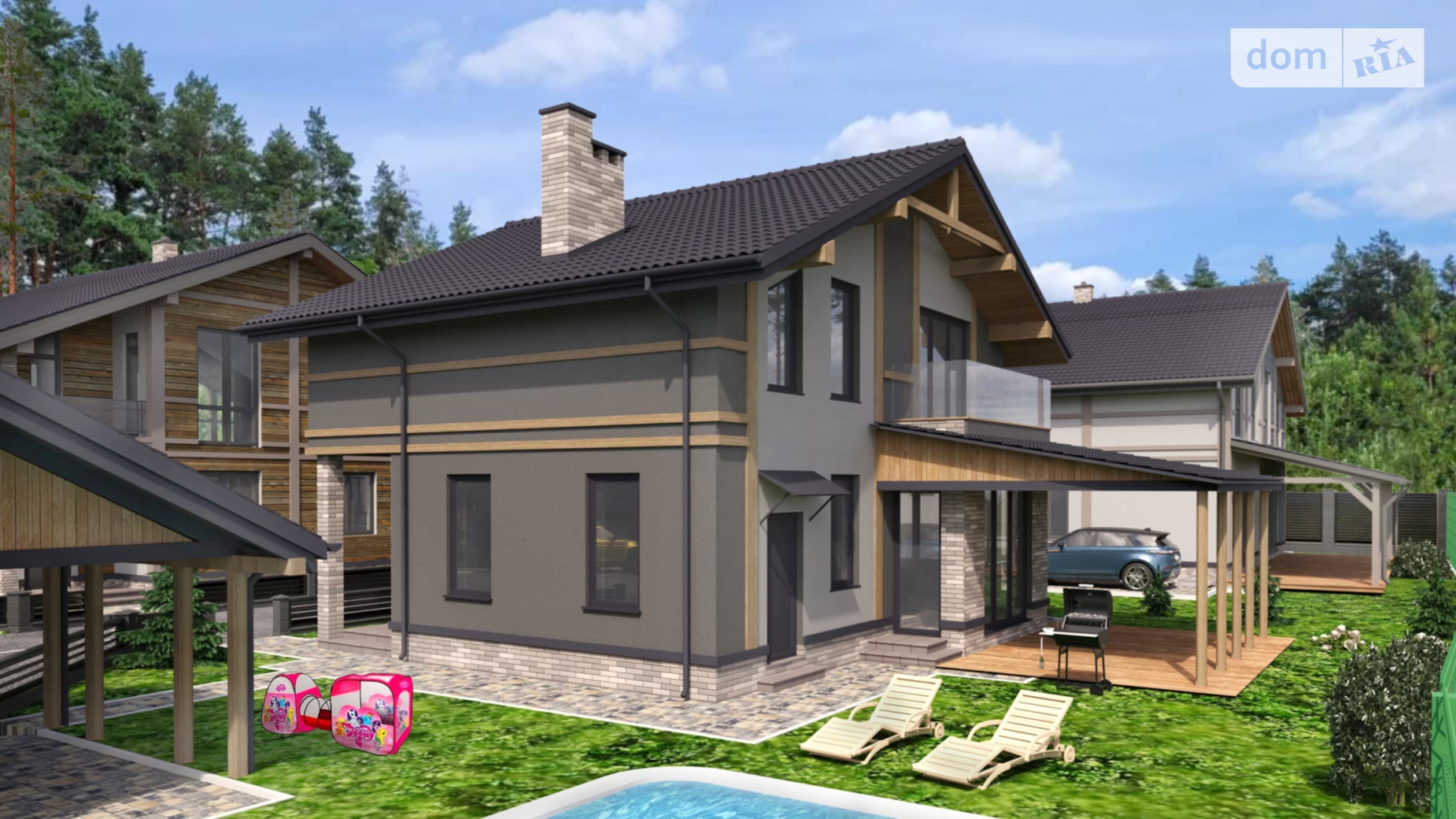 Продается дом на 2 этажа 140 кв. м с беседкой, цена: 109000 $ - фото 2