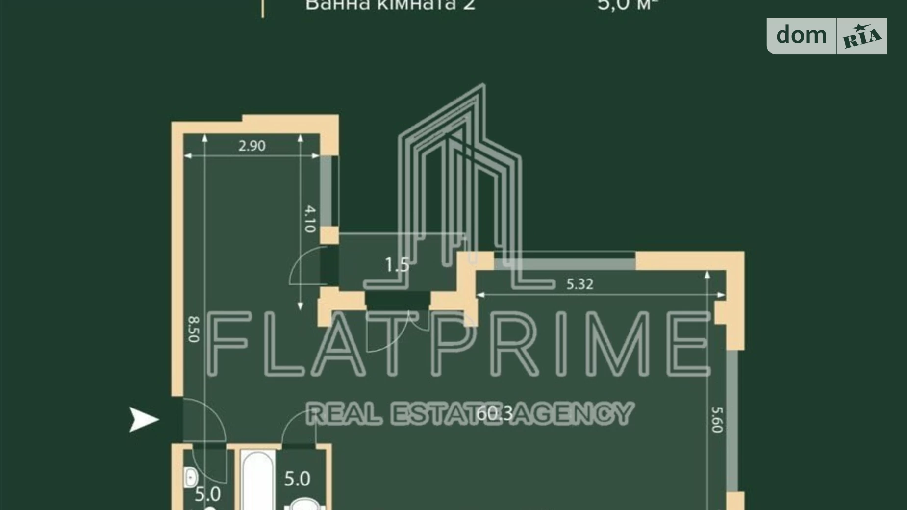 Продається 1-кімнатна квартира 71.7 кв. м у Києві, вул. Садово-Ботанічна(Тимірязівська), 46 - фото 3