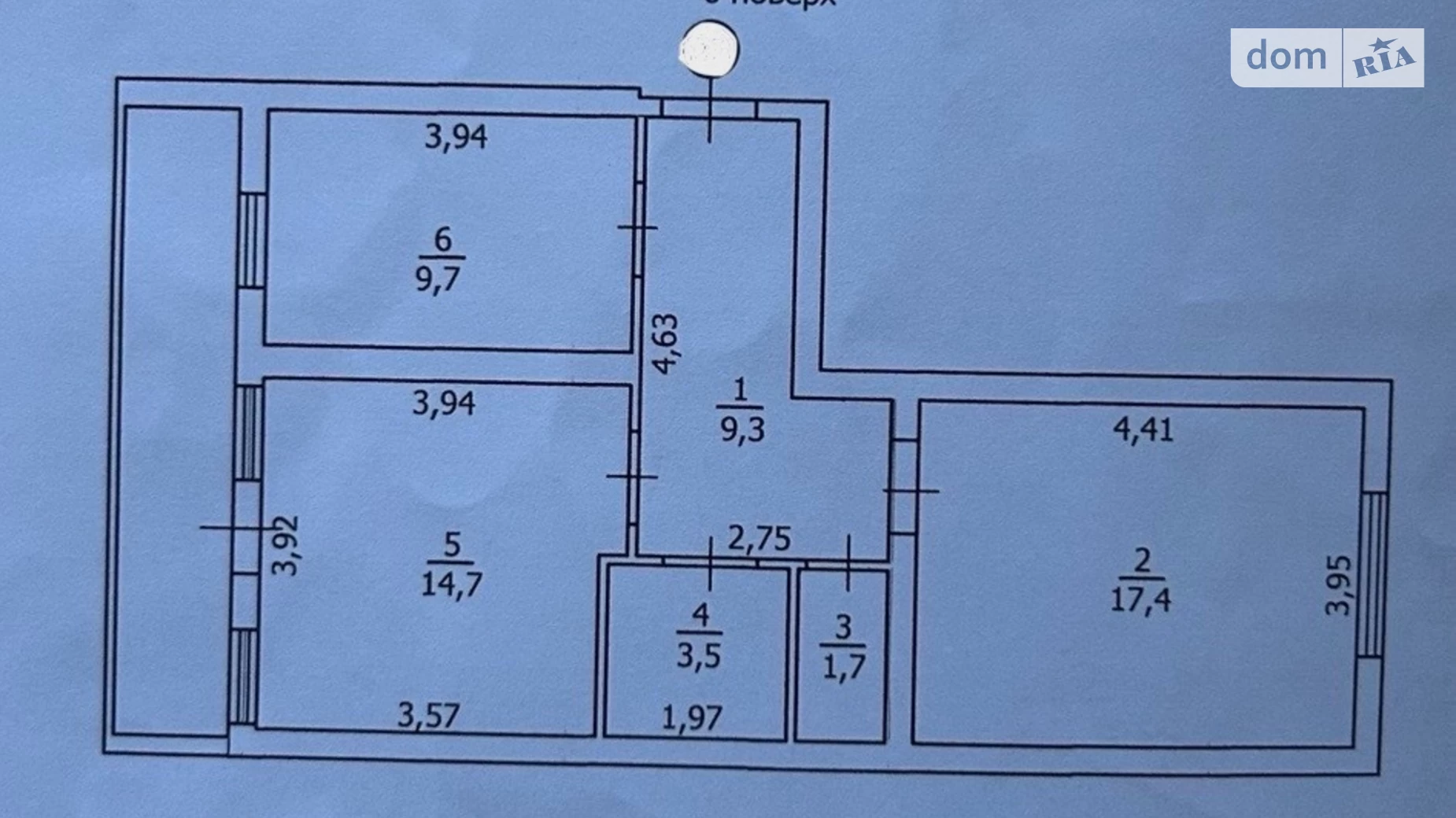 Продається 2-кімнатна квартира 60.6 кв. м у Одесі, цена: 65000 $ - фото 2
