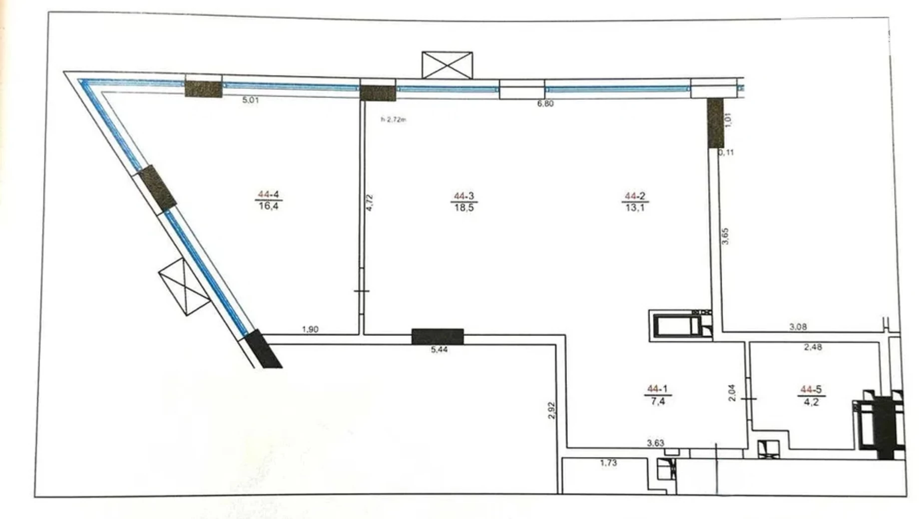 Продается 2-комнатная квартира 59.6 кв. м в Киеве, цена: 123900 $ - фото 2