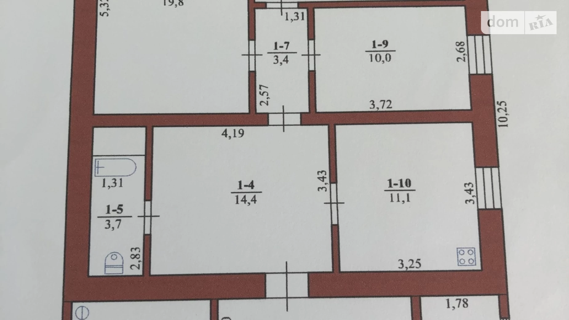 Продається одноповерховий будинок 100 кв. м з гаражем, цена: 23000 $ - фото 3