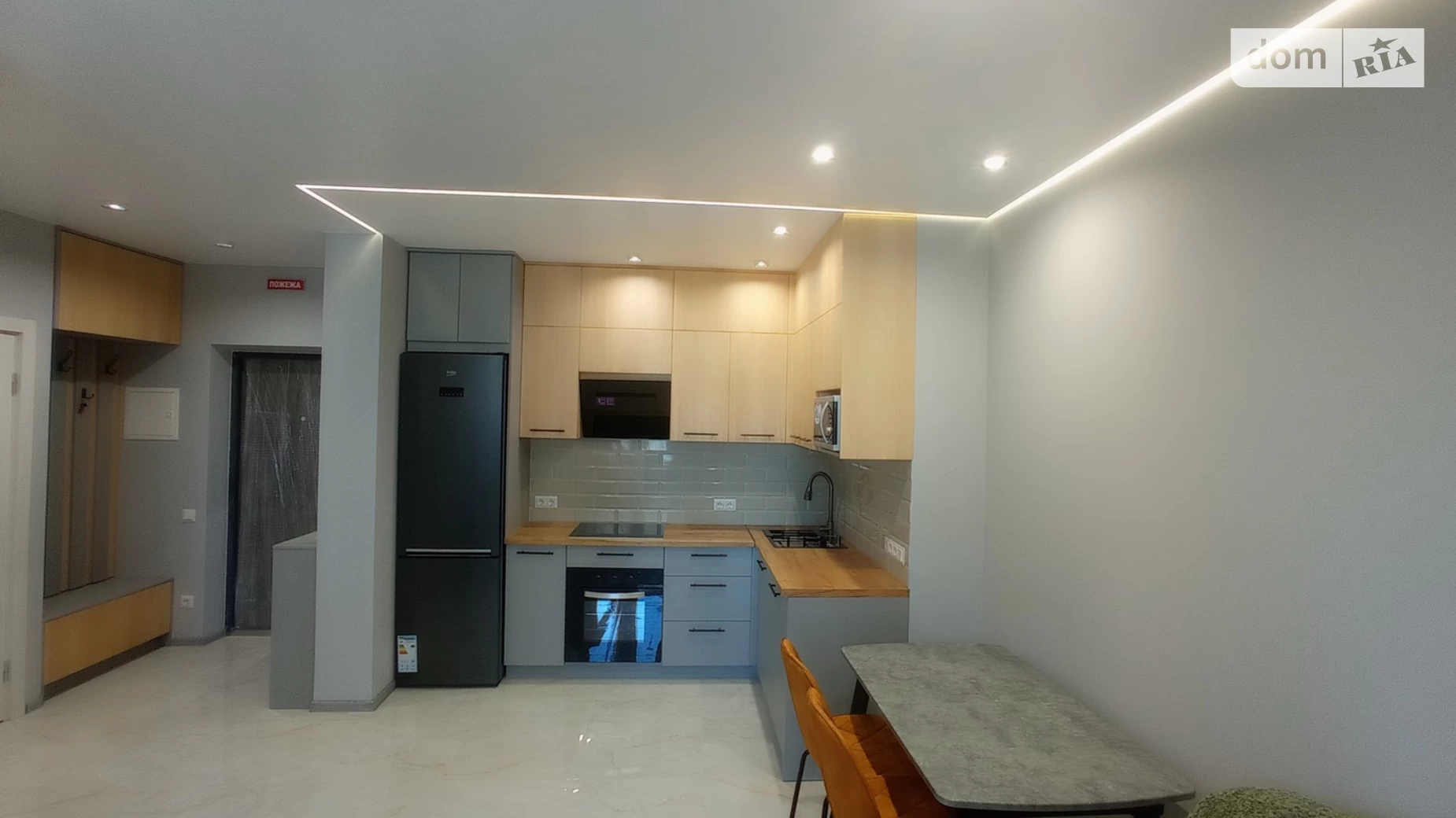 1-комнатная квартира 46 кв. м в Тернополе, ул. Цымбалистого, 1 - фото 3