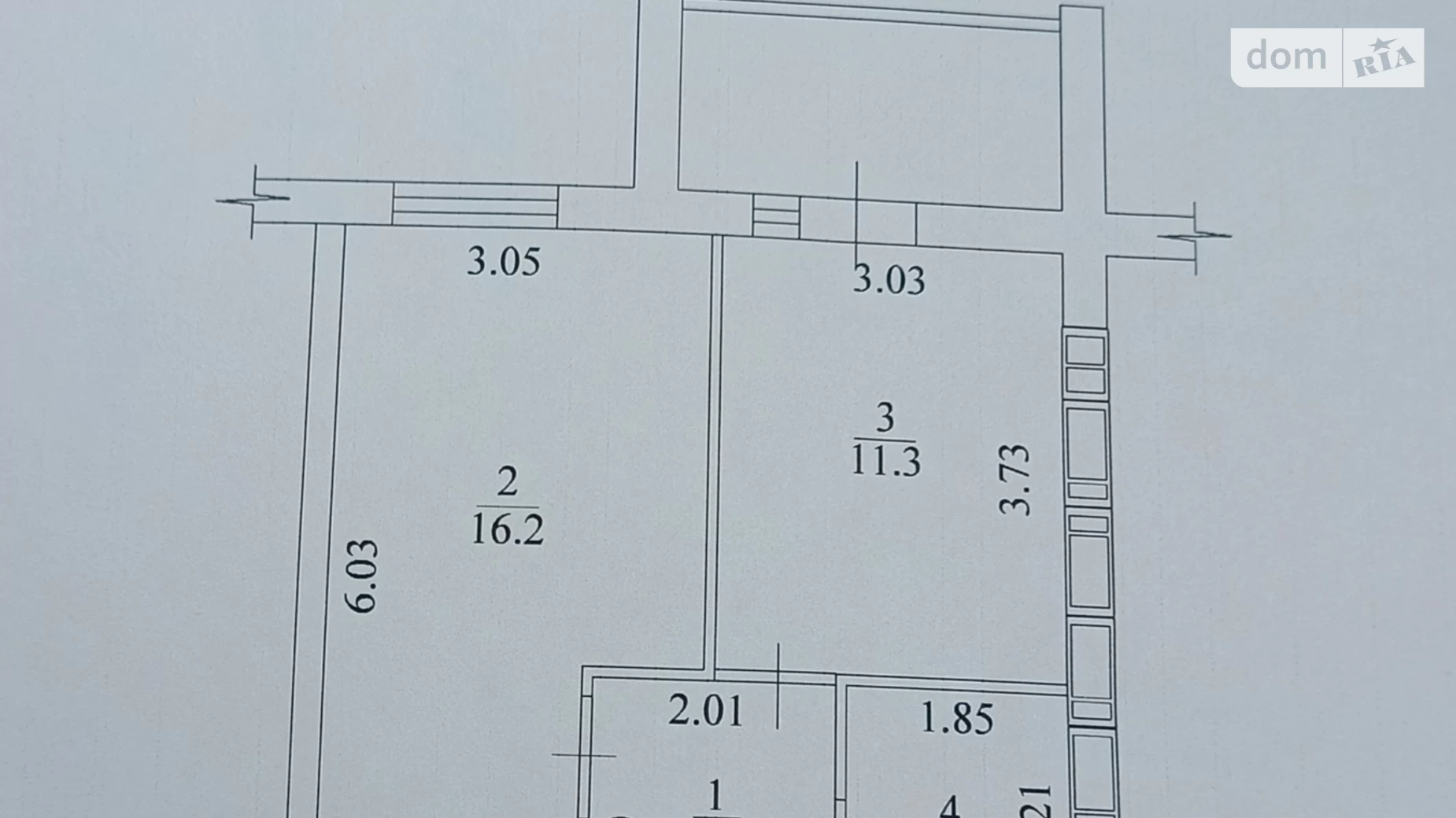 Продається 1-кімнатна квартира 38.5 кв. м у Харкові, вул. Полтавський Шлях - фото 4