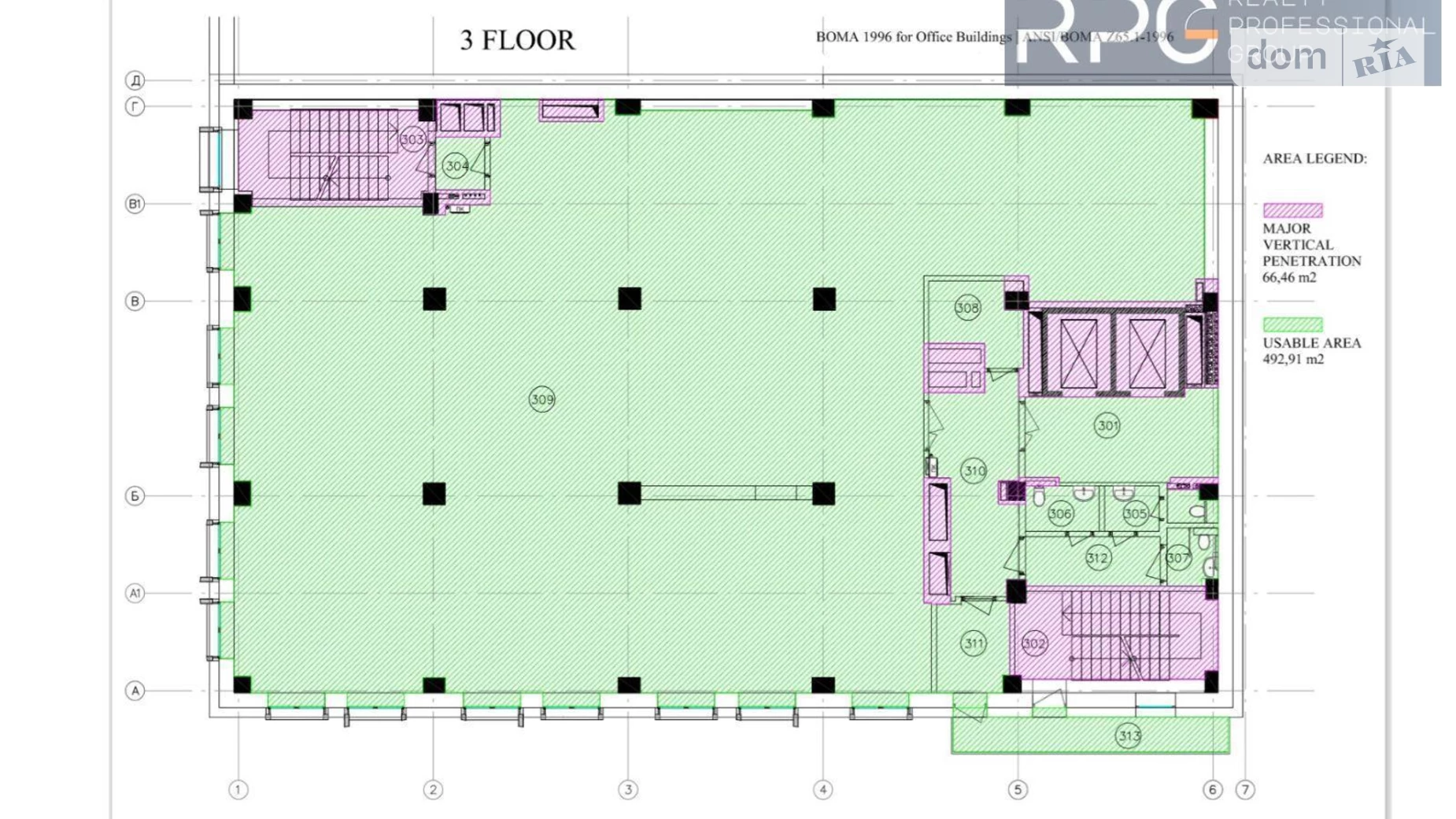 Сдается в аренду офис 523 кв. м в бизнес-центре, цена: 11290 $ - фото 2